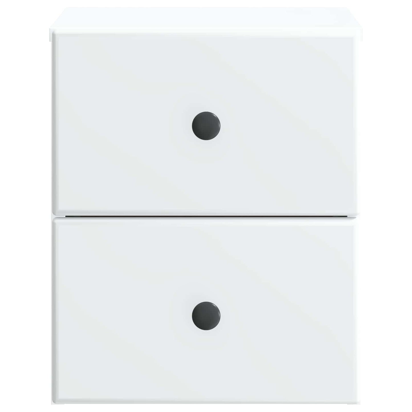Wandbeugel Bedkast met lade Wit 34,5 x 33 x 40 cm Bewerkt hout is nu te koop bij PeponiXL, paradijselijk wonen!