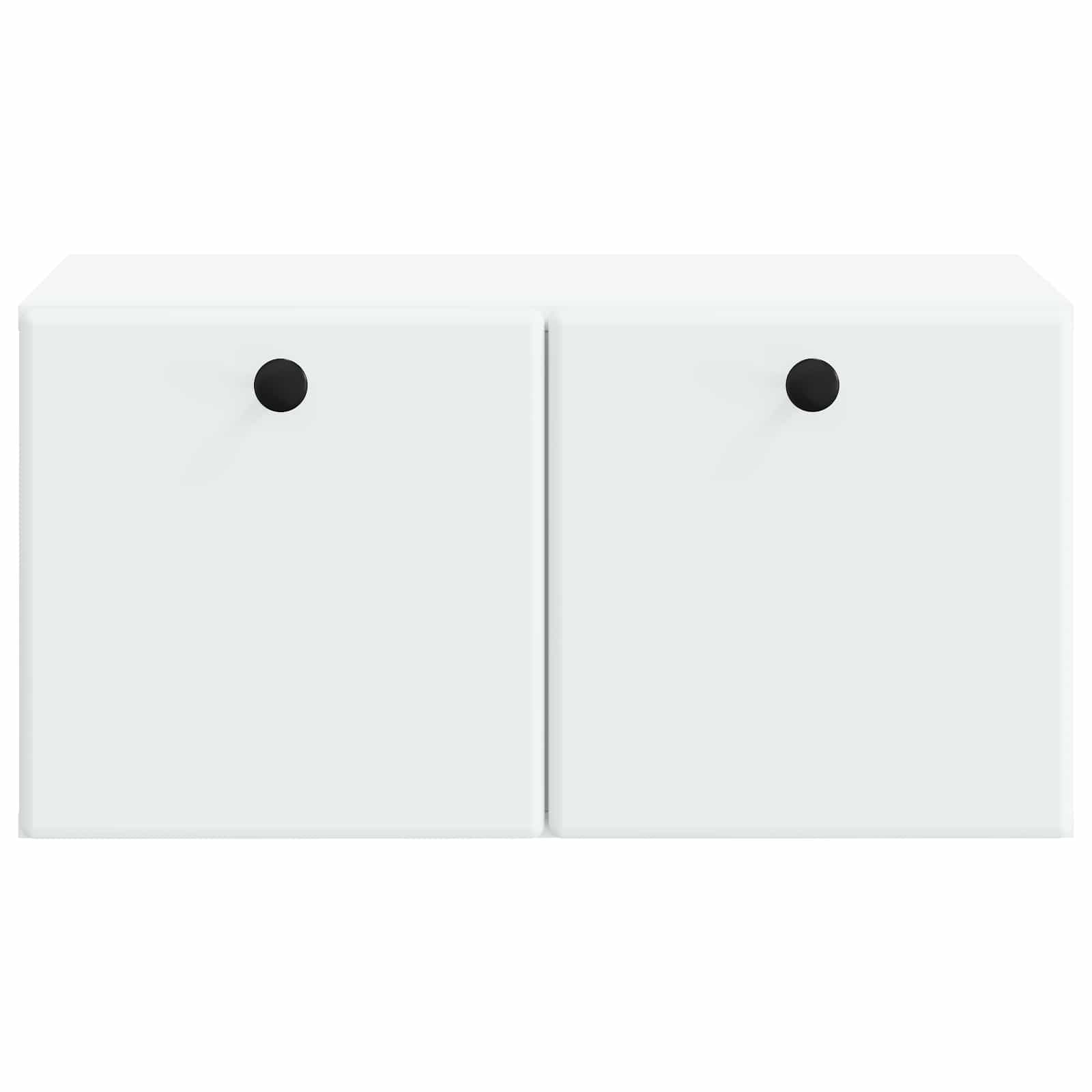 Wandbeugel TV-kast 59,5 x 41 x 30 cm Wit Bewerkt hout is nu te koop bij PeponiXL, paradijselijk wonen!