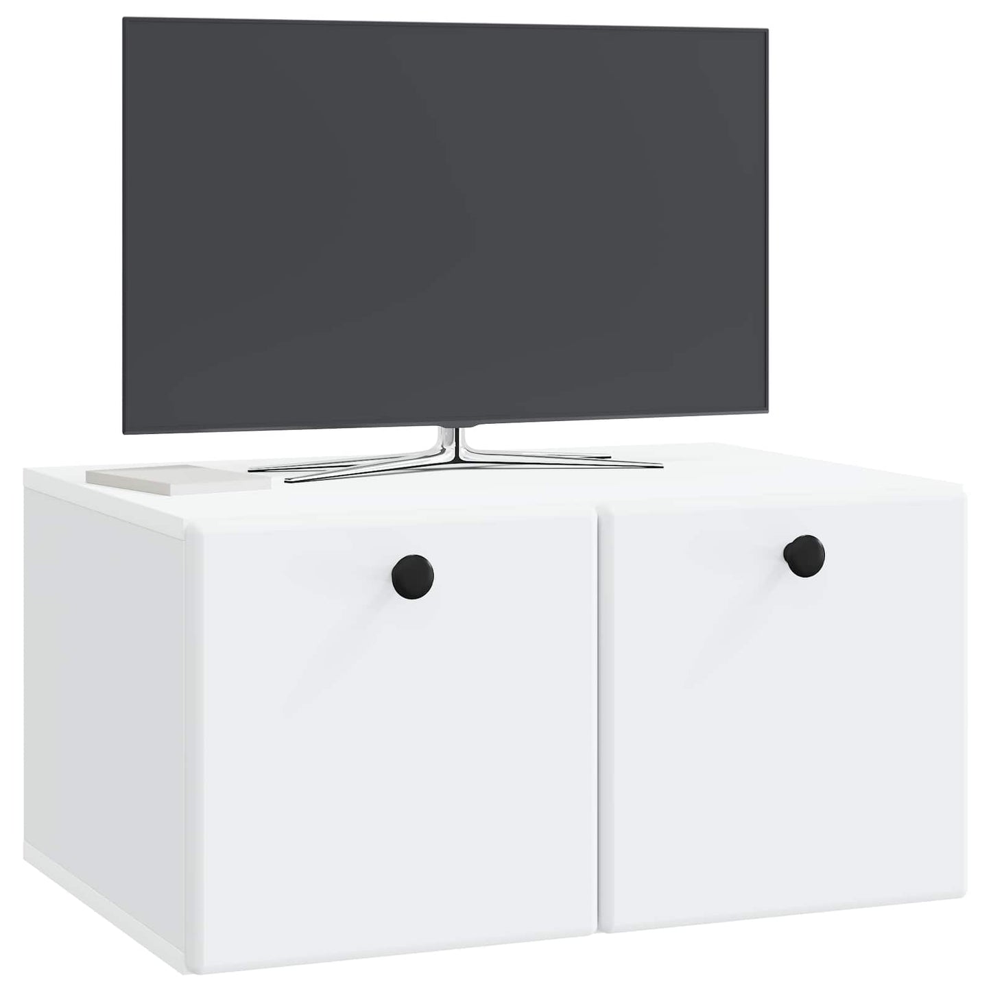 Wandbeugel TV-kast 59,5 x 41 x 30 cm Wit Bewerkt hout is nu te koop bij PeponiXL, paradijselijk wonen!