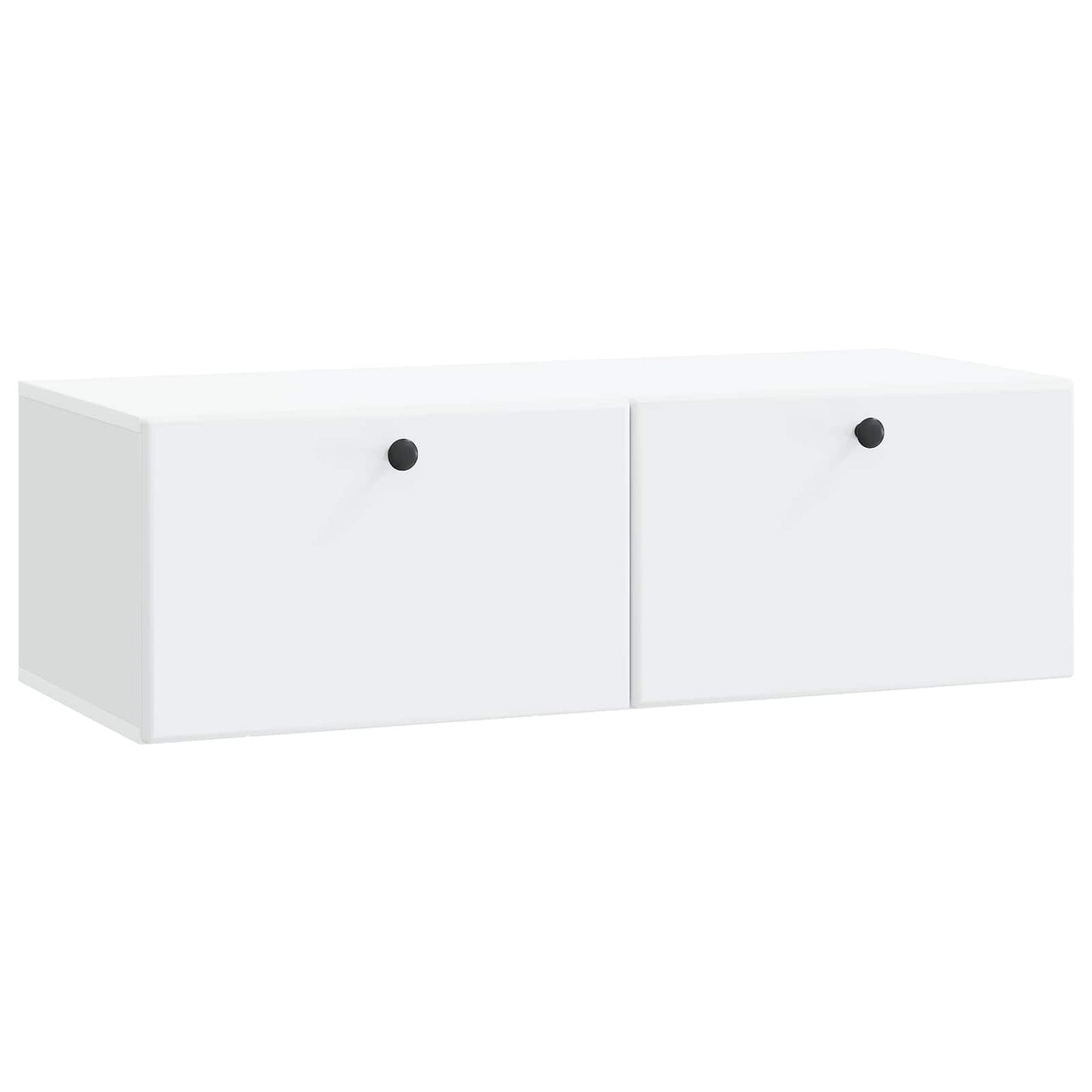 Wandbeugel TV-kast 98 x 41 x 30 cm Wit Bewerkt hout is nu te koop bij PeponiXL, paradijselijk wonen!