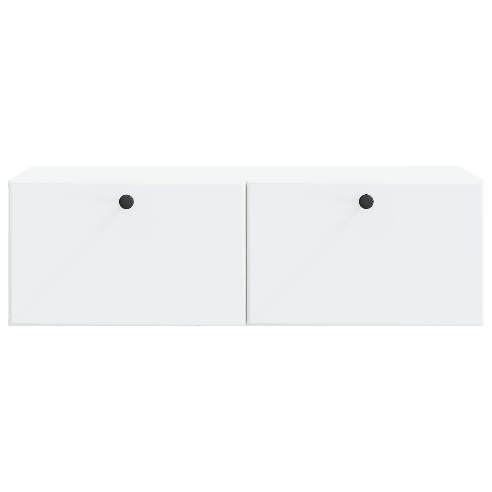 Wandbeugel TV-kast 98 x 41 x 30 cm Wit Bewerkt hout is nu te koop bij PeponiXL, paradijselijk wonen!