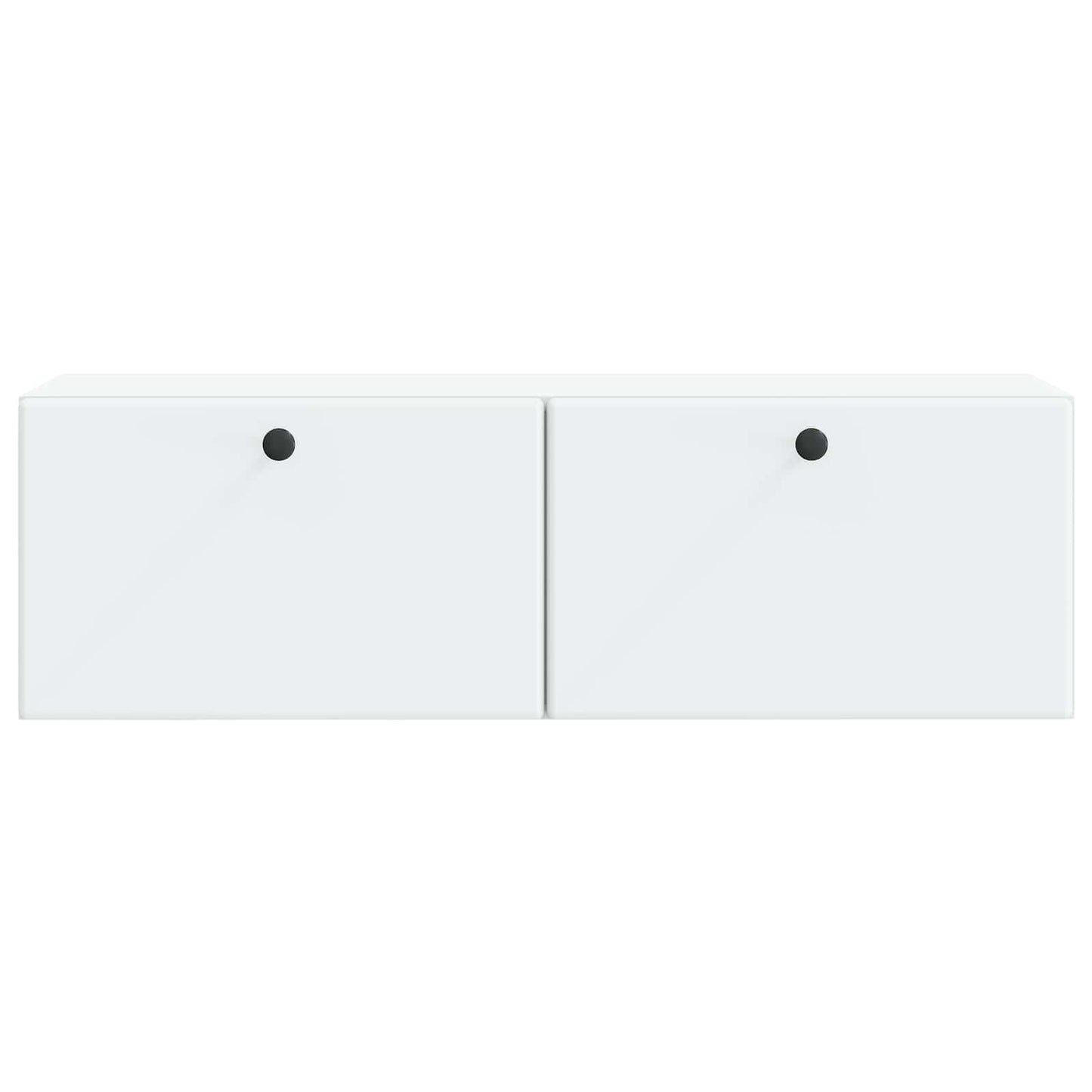 Wandbeugel TV-kast 98 x 31 x 30 cm Wit Bewerkt hout is nu te koop bij PeponiXL, paradijselijk wonen!