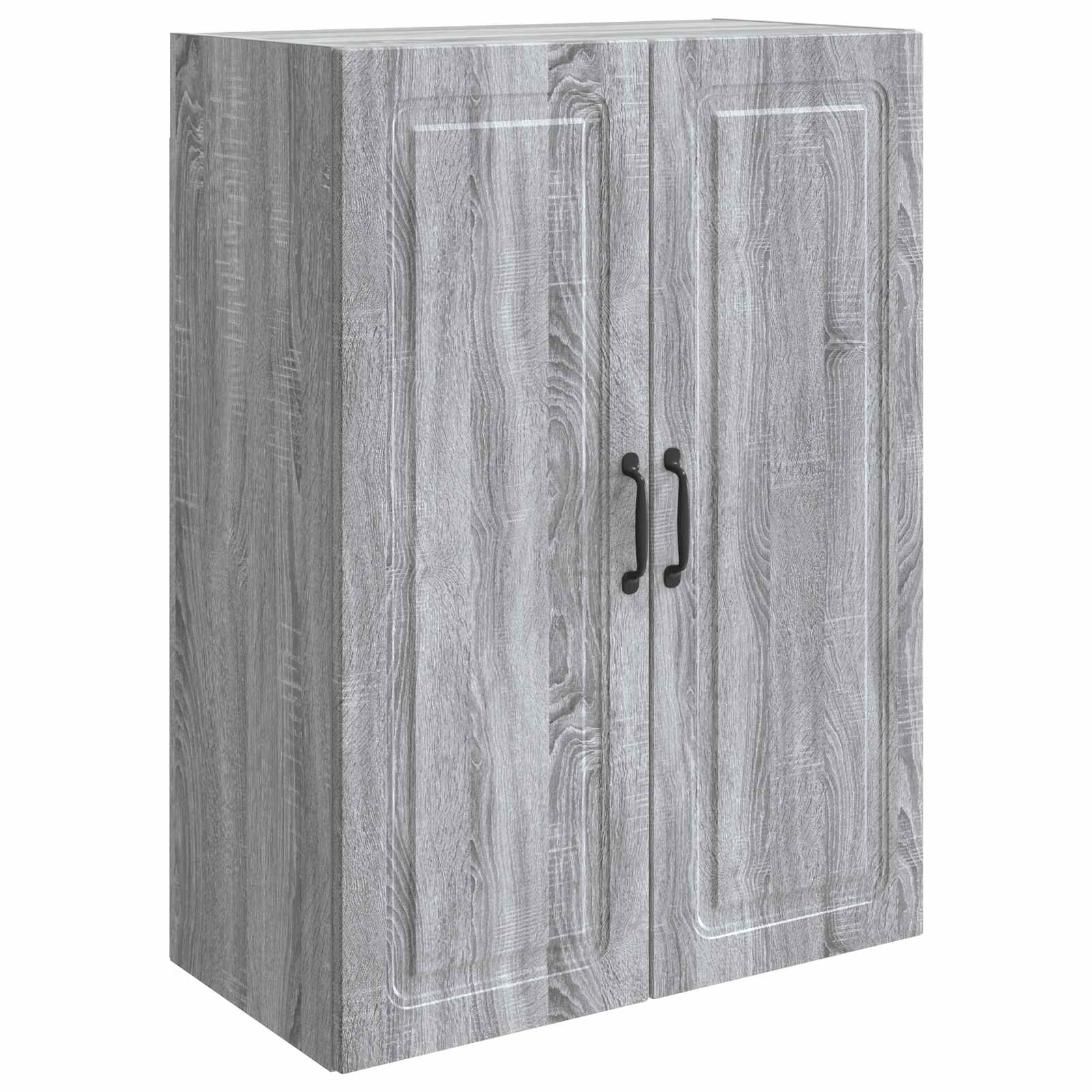 Wandkast Grijs Sonoma 66 x 34,5 x 90 cm Bewerkt hout is nu te koop bij PeponiXL, paradijselijk wonen!
