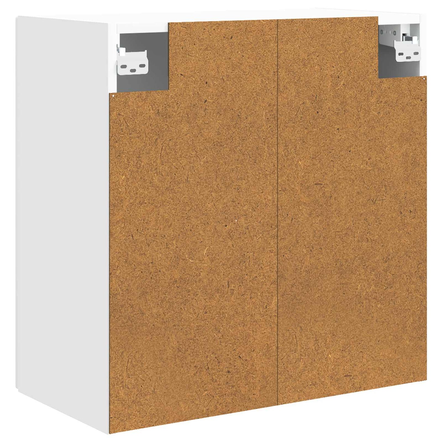Wandkast Wit 59 x 31 x 60 cm Bewerkt hout is nu te koop bij PeponiXL, paradijselijk wonen!