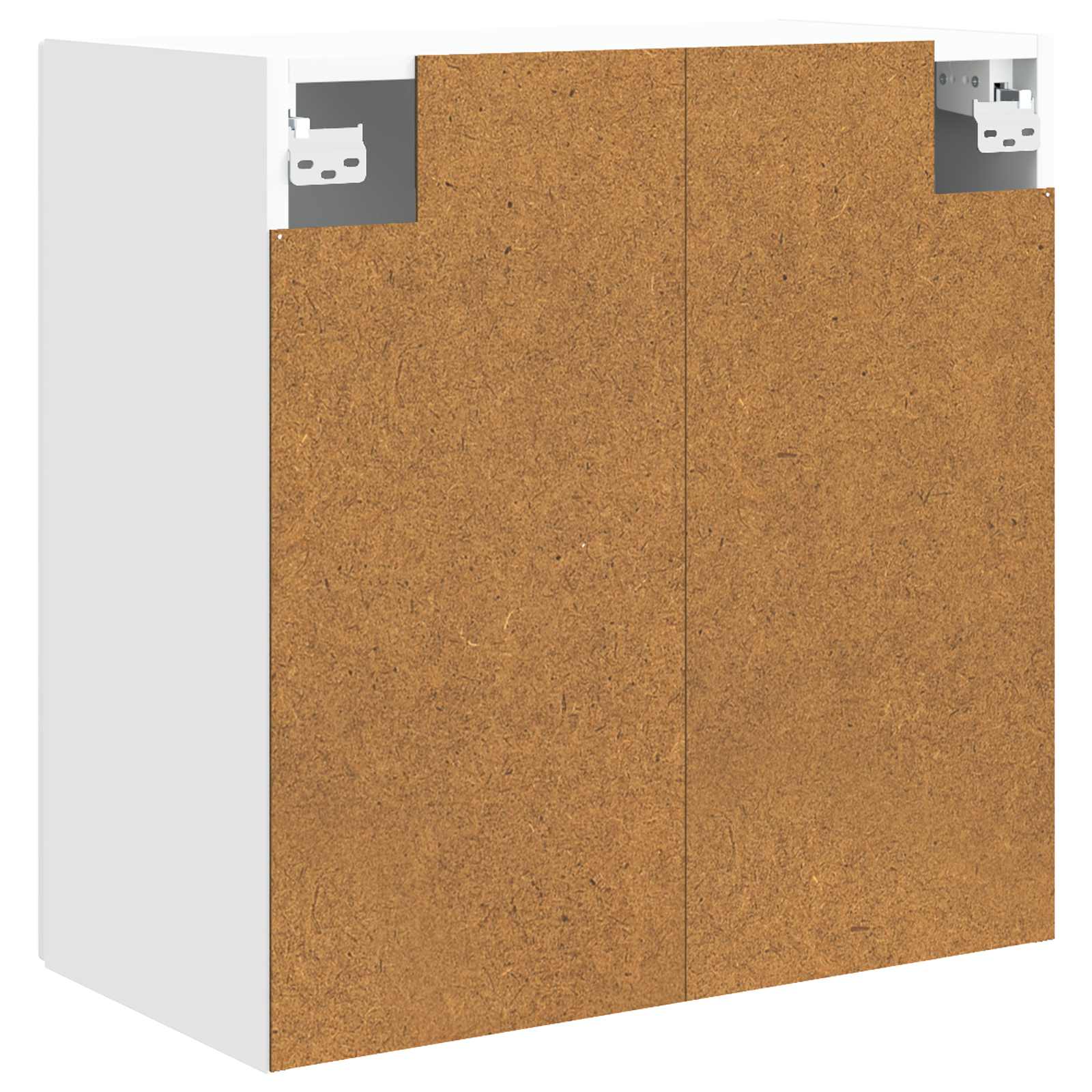 Wandkast Wit 59 x 31 x 60 cm Bewerkt hout is nu te koop bij PeponiXL, paradijselijk wonen!