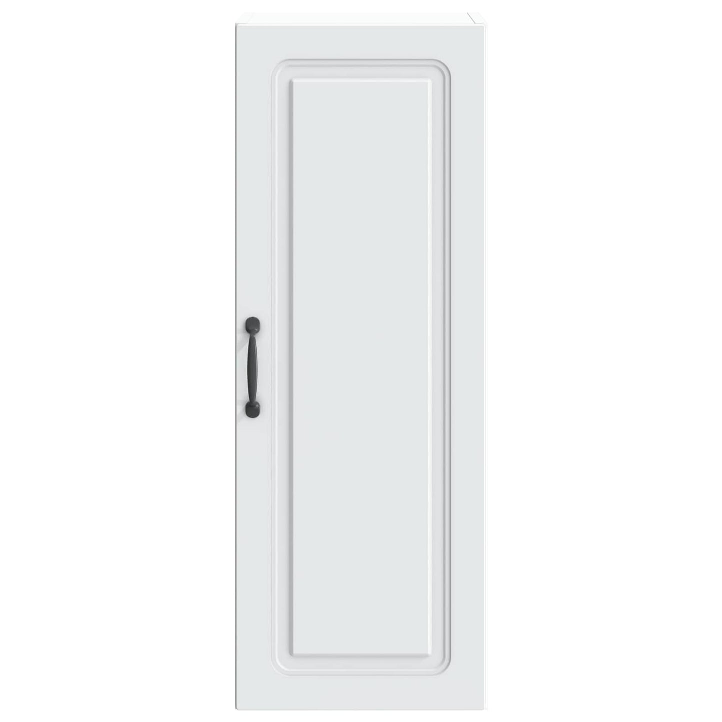 Wandkast Wit 33 x 34,5 x 90 cm Bewerkt hout is nu te koop bij PeponiXL, paradijselijk wonen!