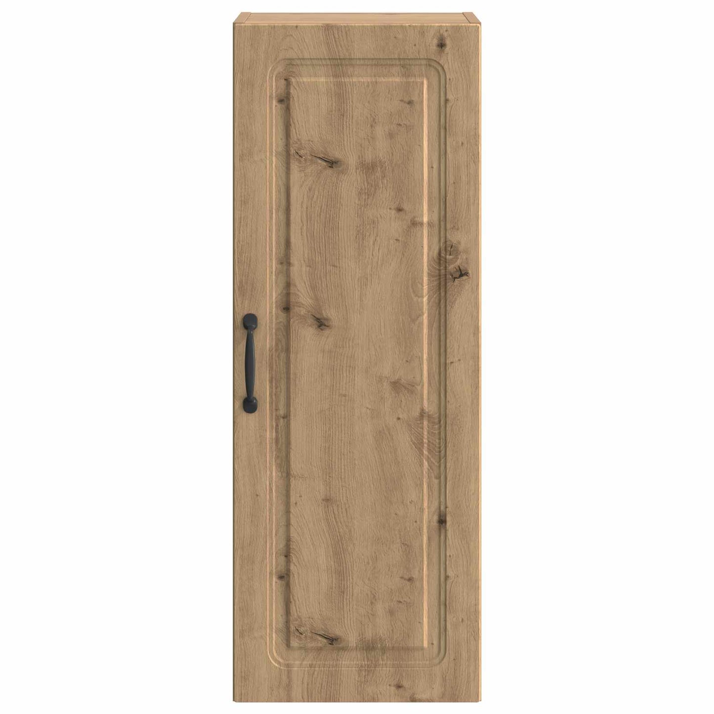 Wandkast Artisanaal eiken 33 x 34,5 x 90 cm Bewerkt hout is nu te koop bij PeponiXL, paradijselijk wonen!