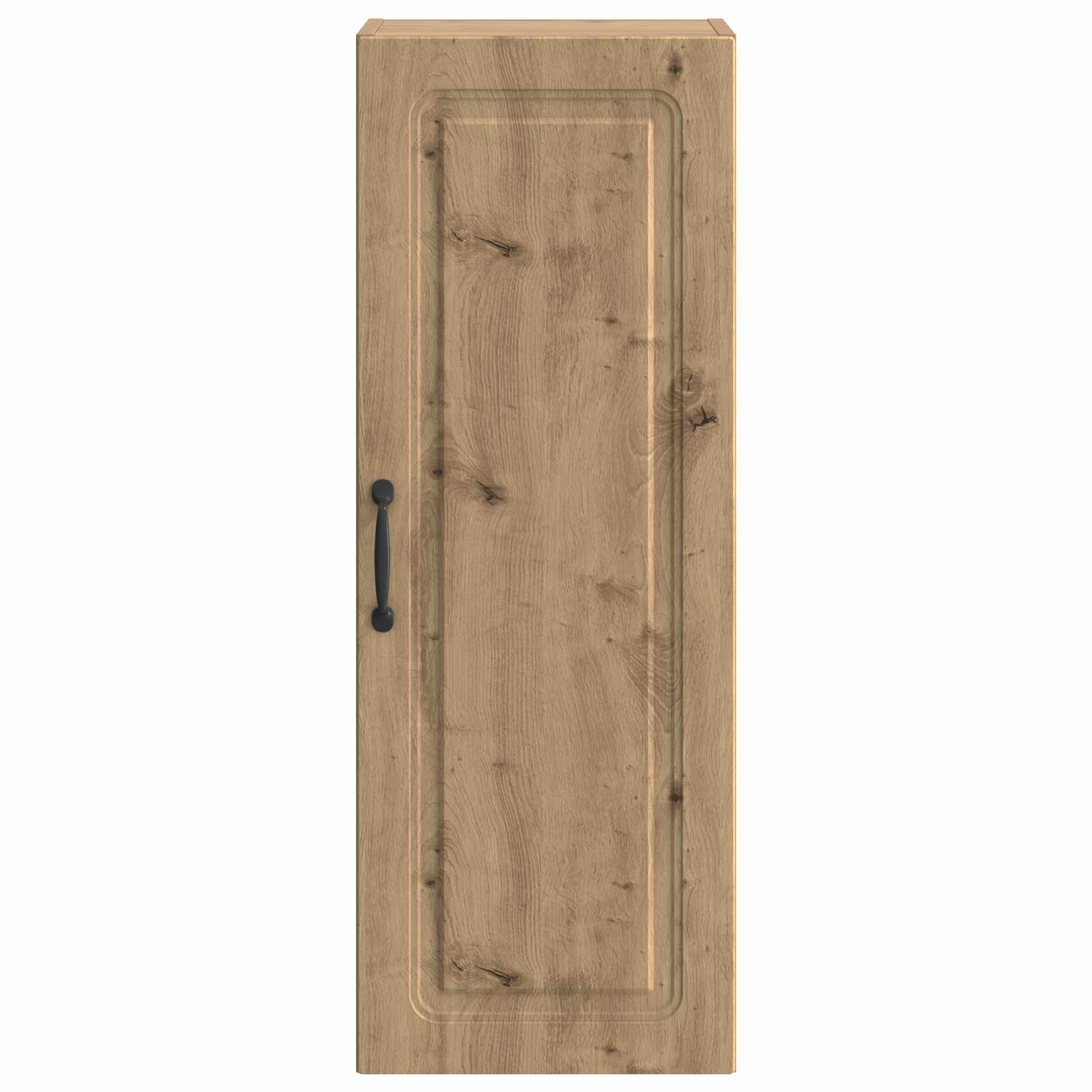 Wandkast Artisanaal eiken 33 x 34,5 x 90 cm Bewerkt hout is nu te koop bij PeponiXL, paradijselijk wonen!