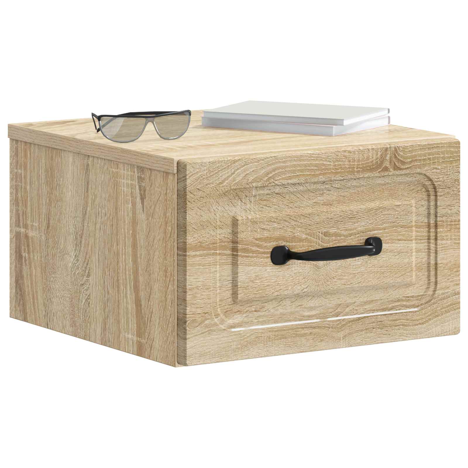 Wandbeugel Bedkast 2 pcs Sonoma Eiken 34,5 x 33 x 20 cm is nu te koop bij PeponiXL, paradijselijk wonen!