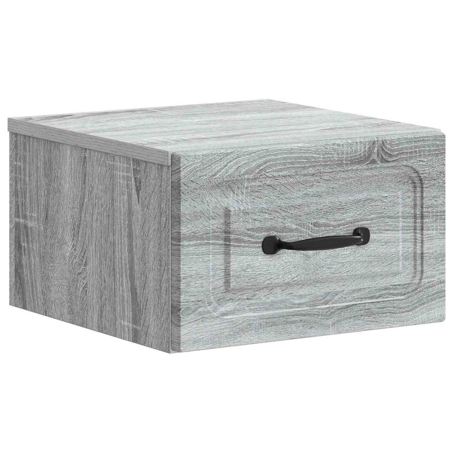 Wandbeugel Bedkast Grijs sonoma 34,5 x 33 x 20 cm Bewerkt hout is nu te koop bij PeponiXL, paradijselijk wonen!