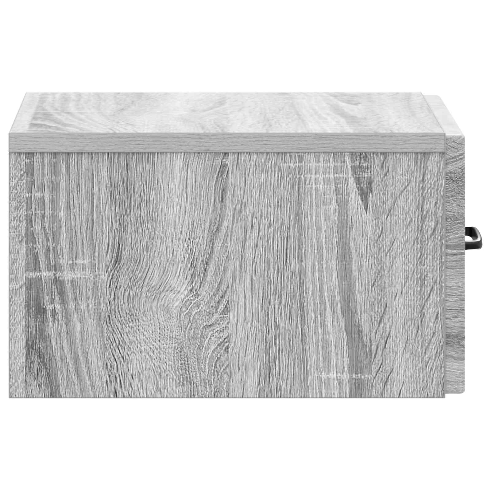 Wandbeugel Bedkast Grijs sonoma 34,5 x 33 x 20 cm Bewerkt hout is nu te koop bij PeponiXL, paradijselijk wonen!