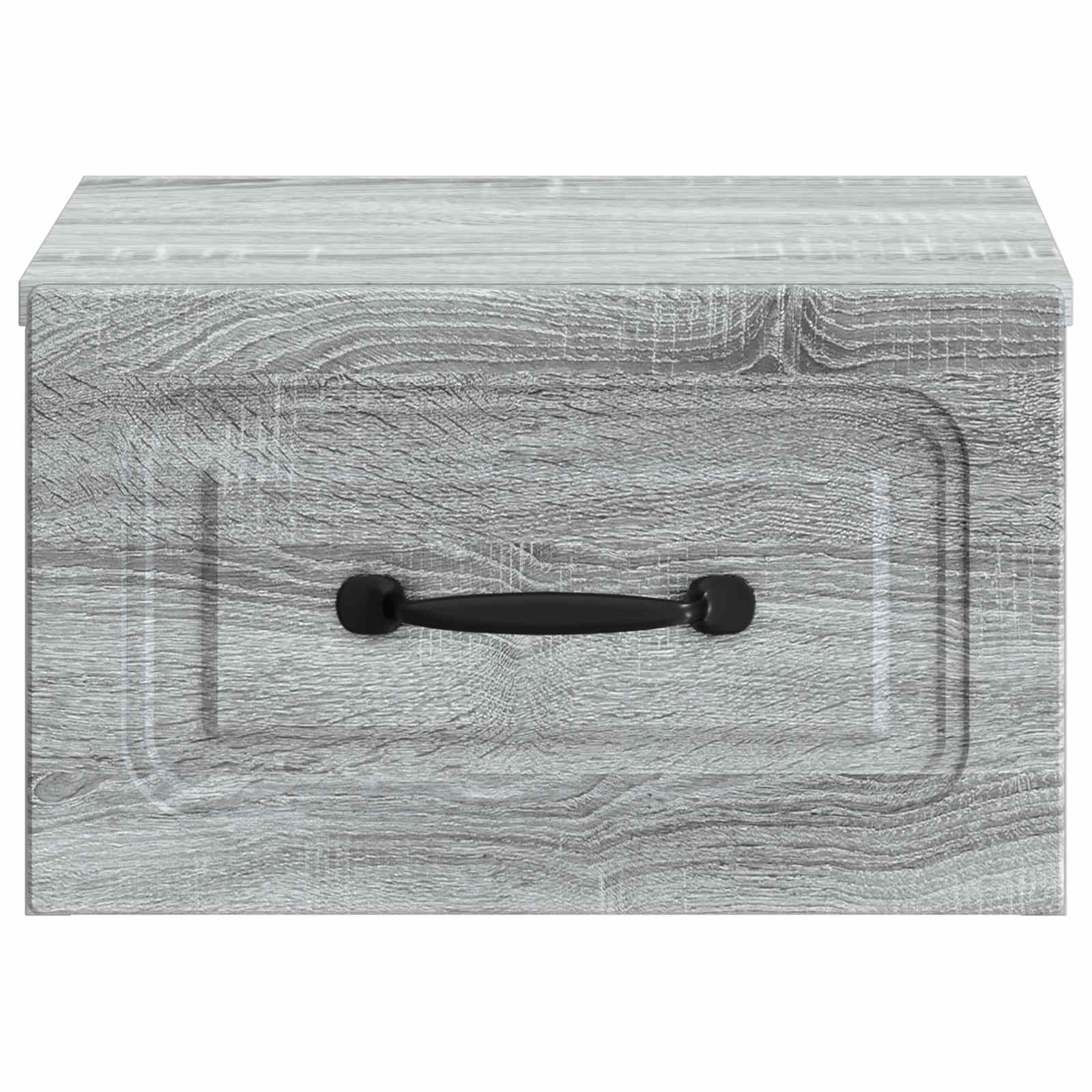 Wandbeugel Bedkast 2 pcs Grijs sonoma 34,5 x 33 x 20 cm is nu te koop bij PeponiXL, paradijselijk wonen!