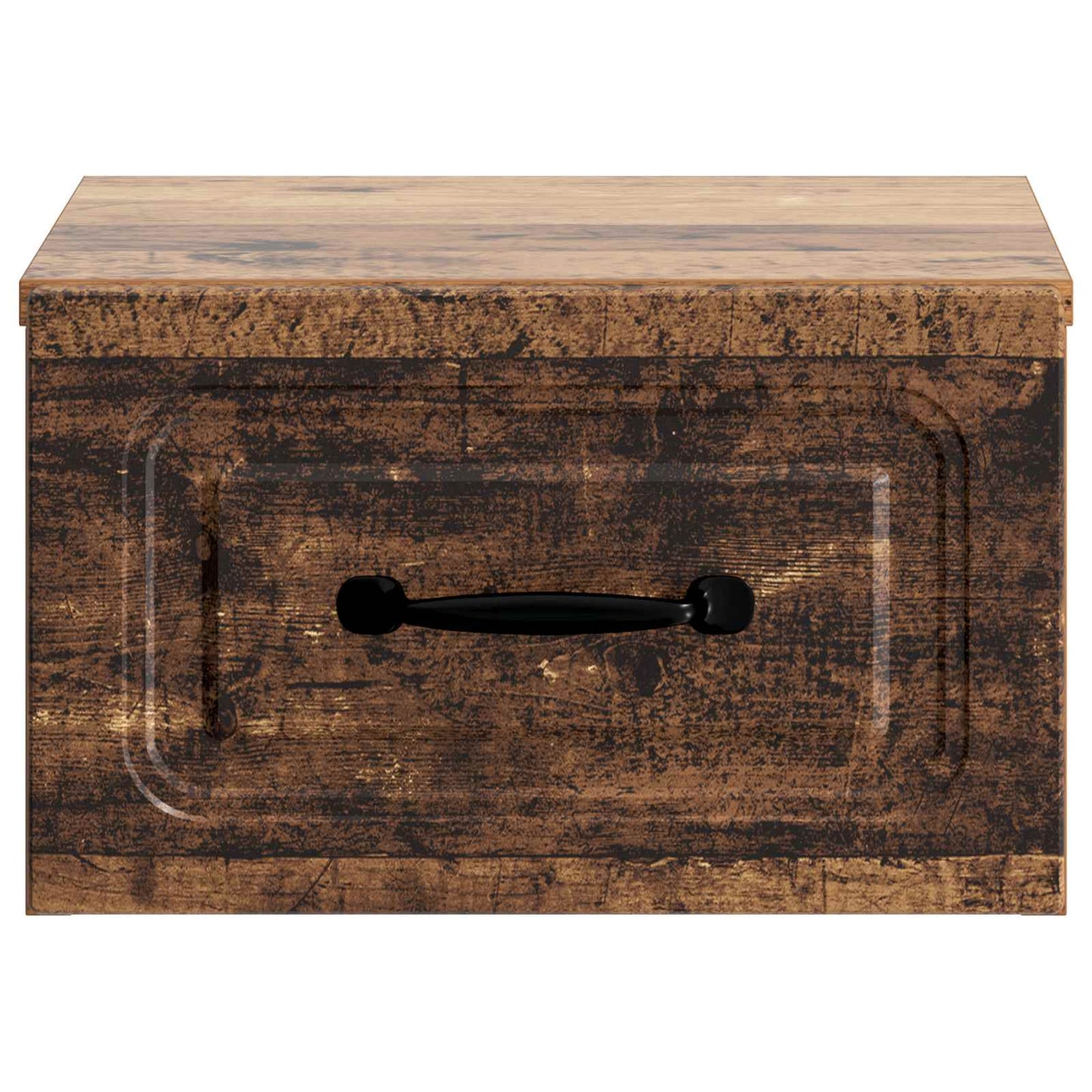 Wandbeugel Bedkast Oud hout 34,5 x 33 x 20 cm Bewerkt hout is nu te koop bij PeponiXL, paradijselijk wonen!