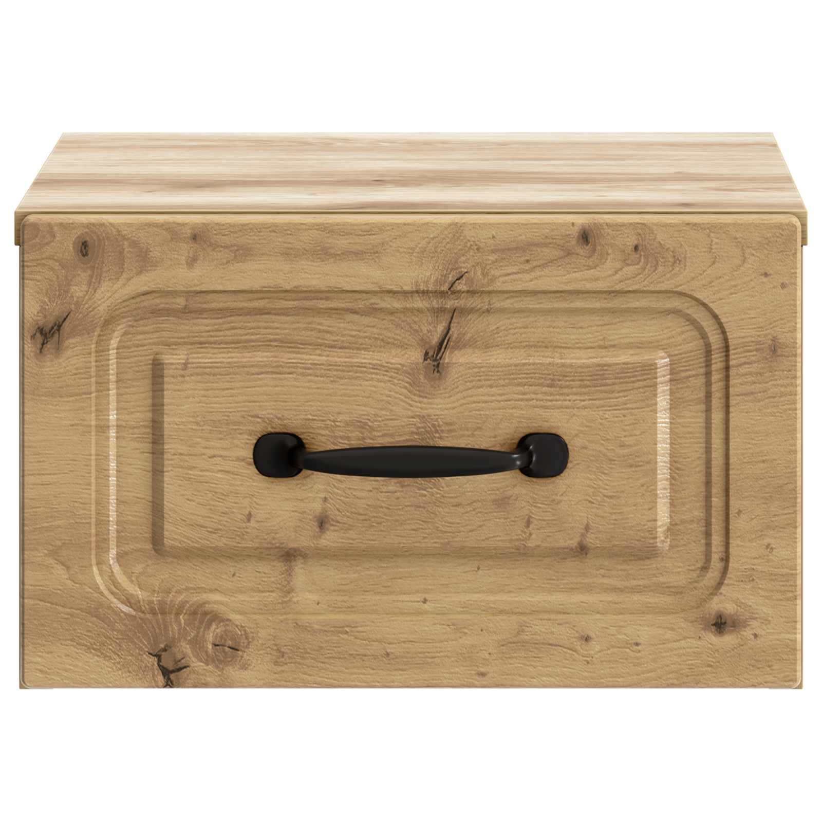 Wandbeugel Bedkast 2 pcs Artisanaal eiken 34,5 x 33 x 20 cm is nu te koop bij PeponiXL, paradijselijk wonen!