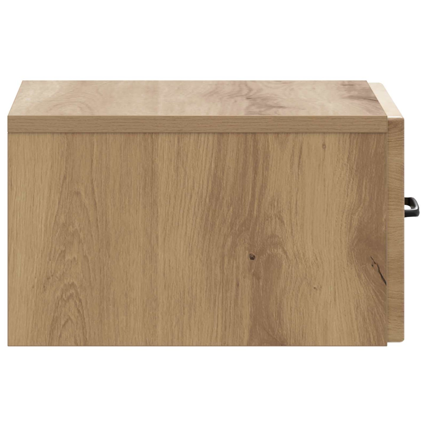 Wandbeugel Bedkast 2 pcs Artisanaal eiken 34,5 x 33 x 20 cm is nu te koop bij PeponiXL, paradijselijk wonen!