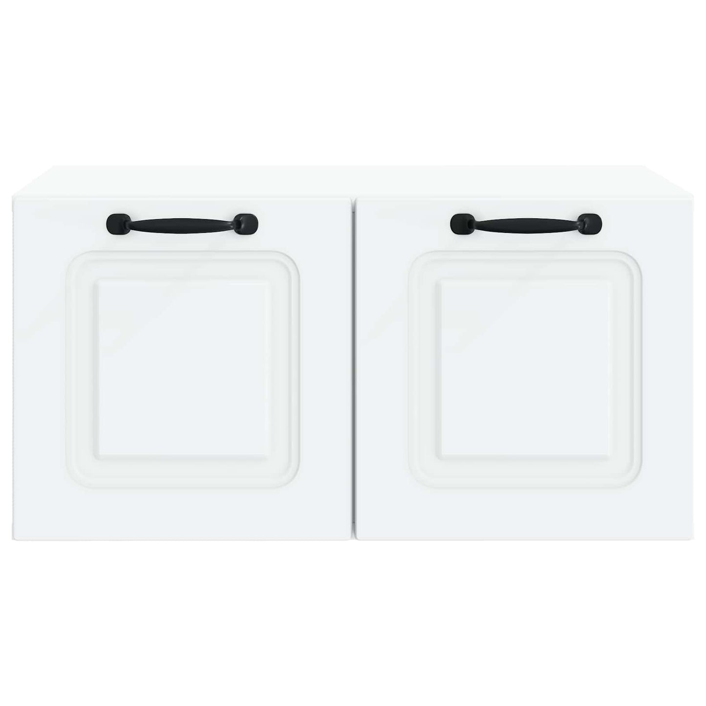 Wandbeugel TV-kast Wit 59,5 x 41 x 30 cm Bewerkt hout is nu te koop bij PeponiXL, paradijselijk wonen!