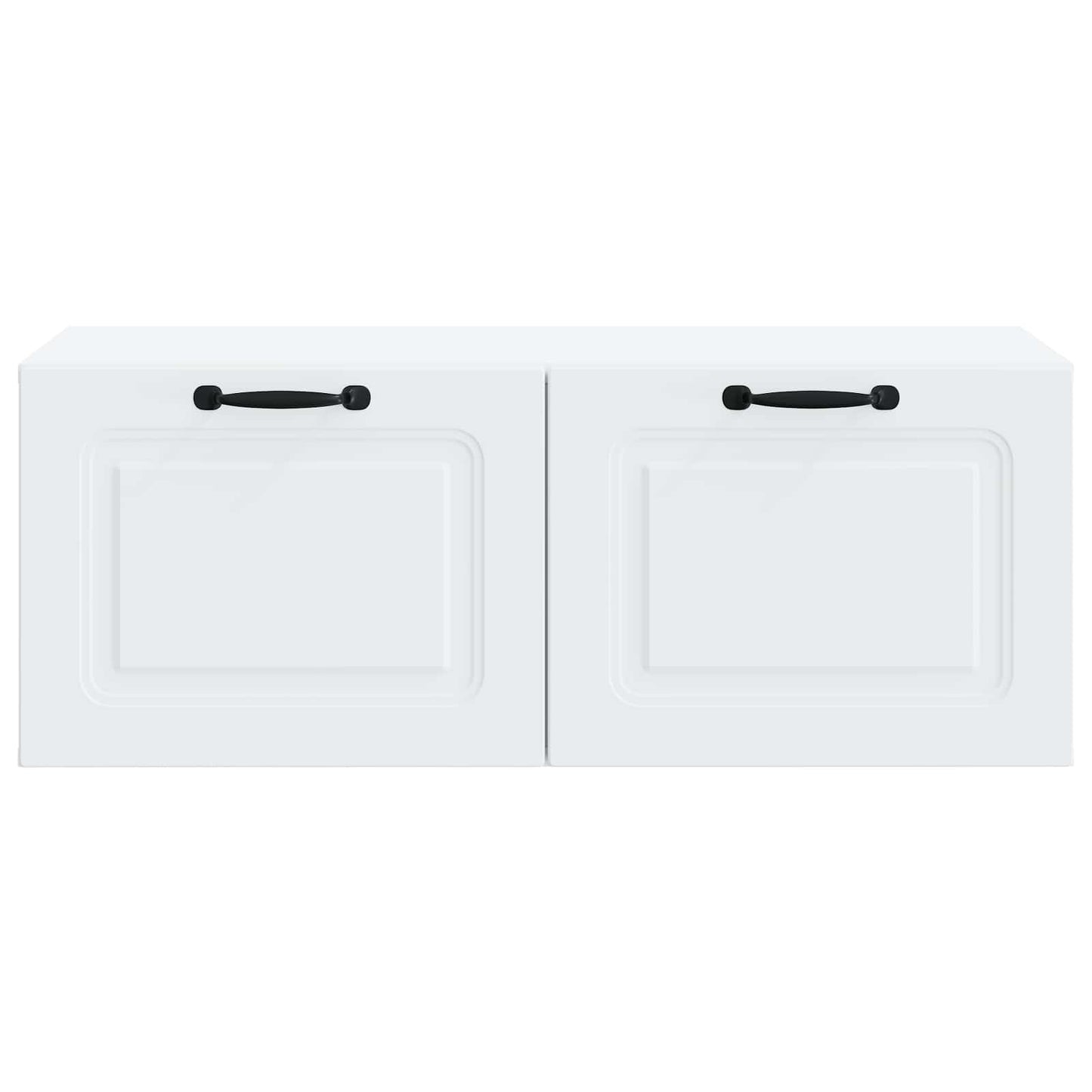Wandbeugel TV-kast Wit 78,5 x 41 x 30 cm Bewerkt hout is nu te koop bij PeponiXL, paradijselijk wonen!