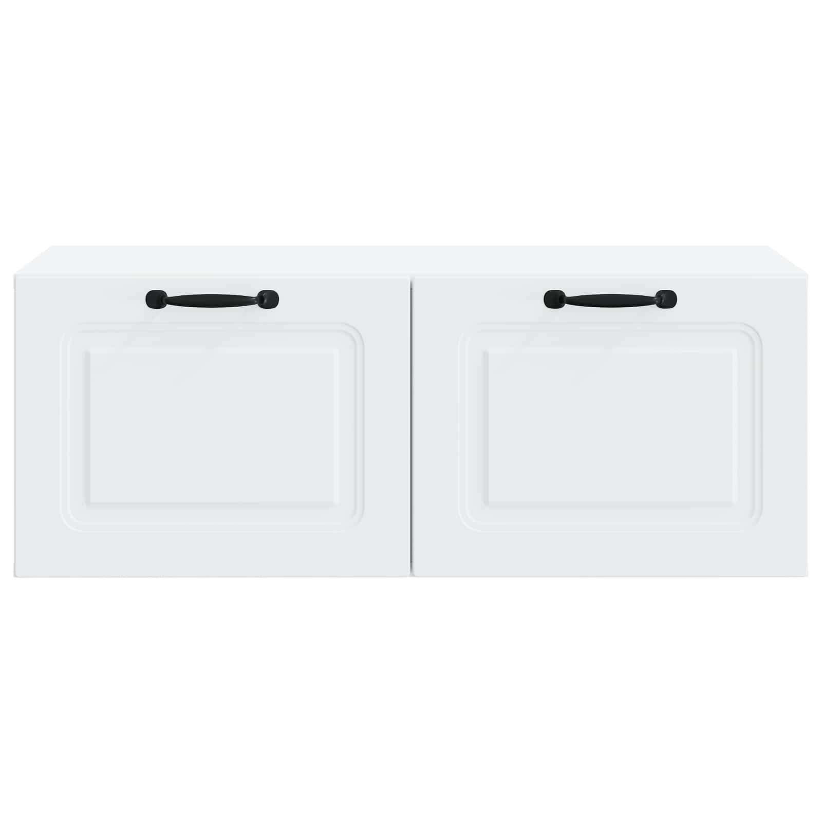 Wandbeugel TV-kast Wit 78,5 x 41 x 30 cm Bewerkt hout is nu te koop bij PeponiXL, paradijselijk wonen!