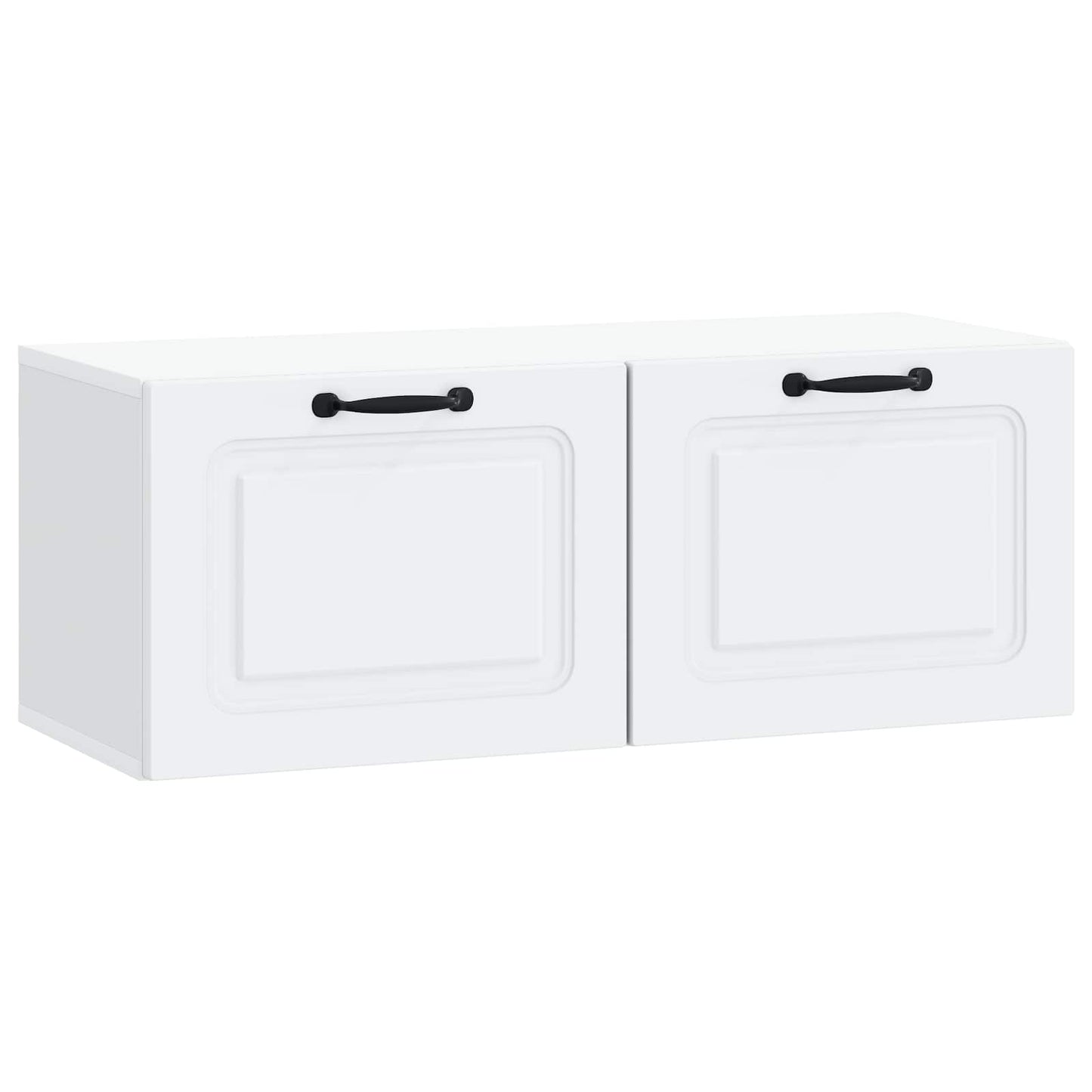 Wandbeugel TV-kast Wit 78,5 x 31 x 30 cm Bewerkt hout is nu te koop bij PeponiXL, paradijselijk wonen!