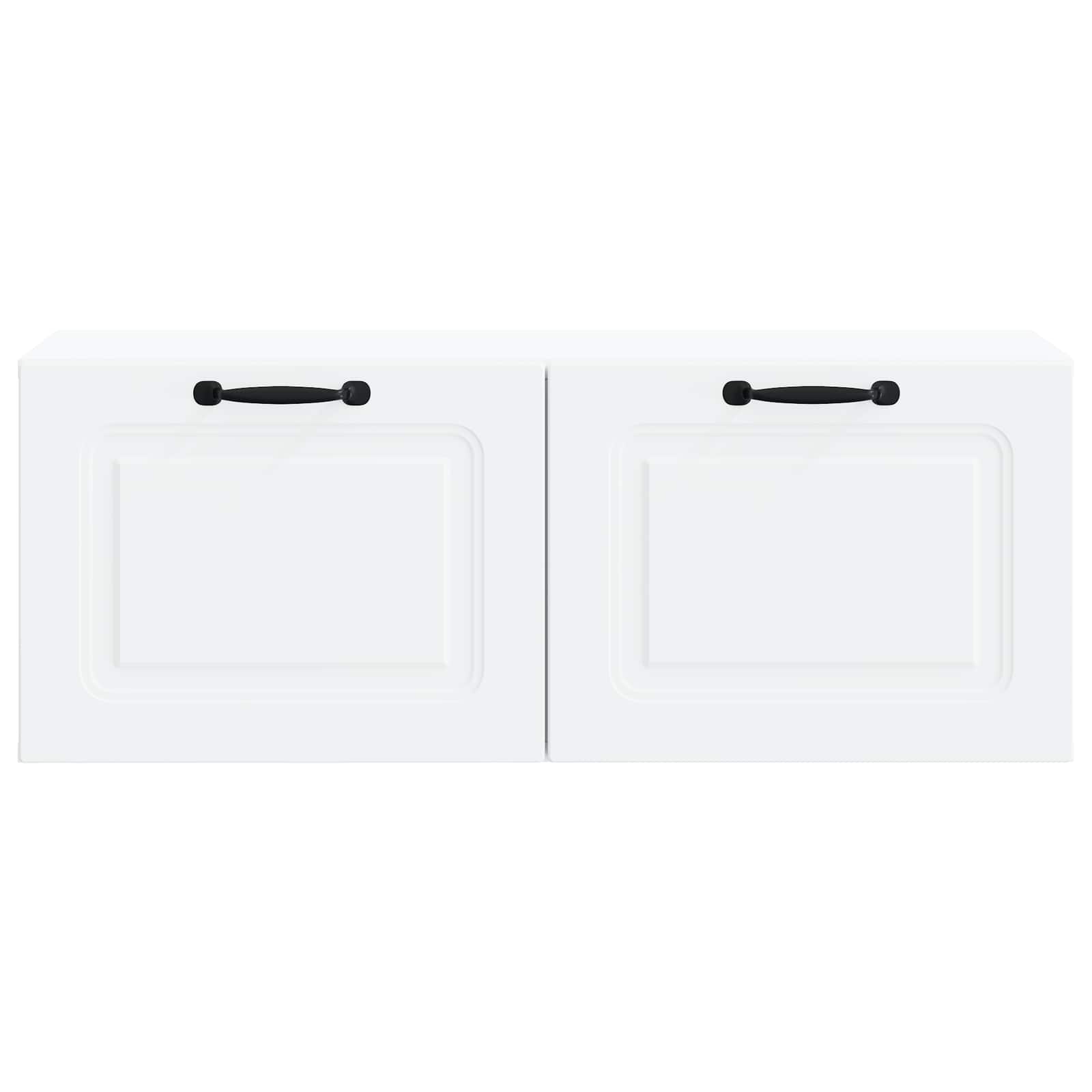 Wandbeugel TV-kast Wit 78,5 x 31 x 30 cm Bewerkt hout is nu te koop bij PeponiXL, paradijselijk wonen!