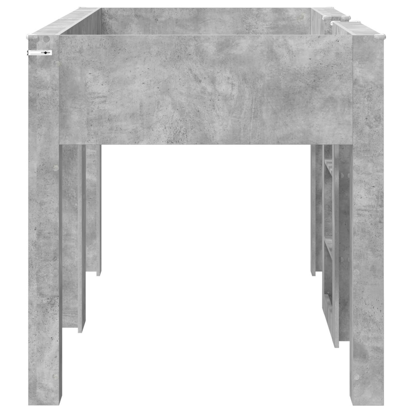 Bunk Bed voor Kinderen Beton Grijs 100 x 200 cm Bewerkt hout is nu te koop bij PeponiXL, paradijselijk wonen!