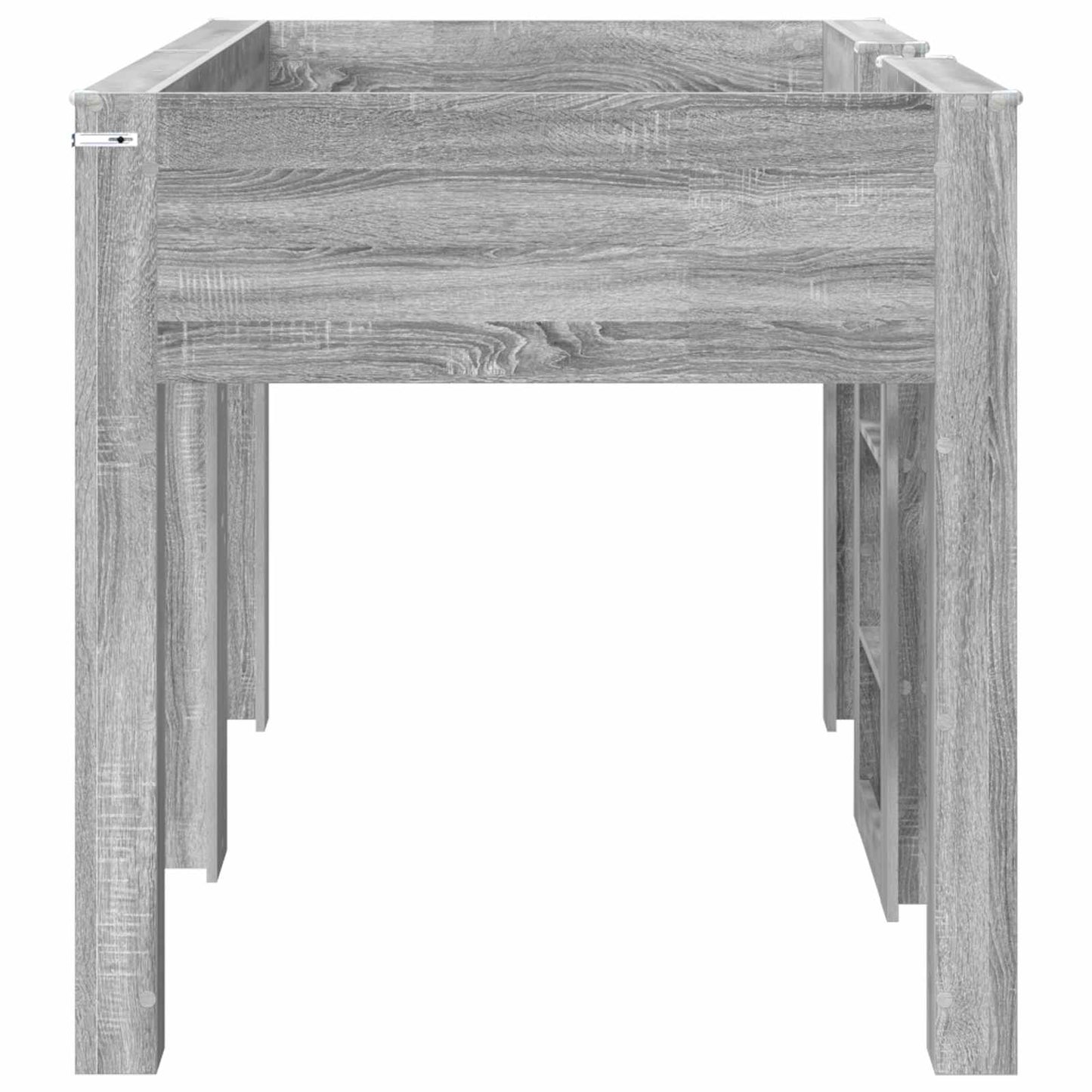 Bunk Bed voor Kinderen Grijs Sonoma 100 x 200 cm Bewerkt hout is nu te koop bij PeponiXL, paradijselijk wonen!
