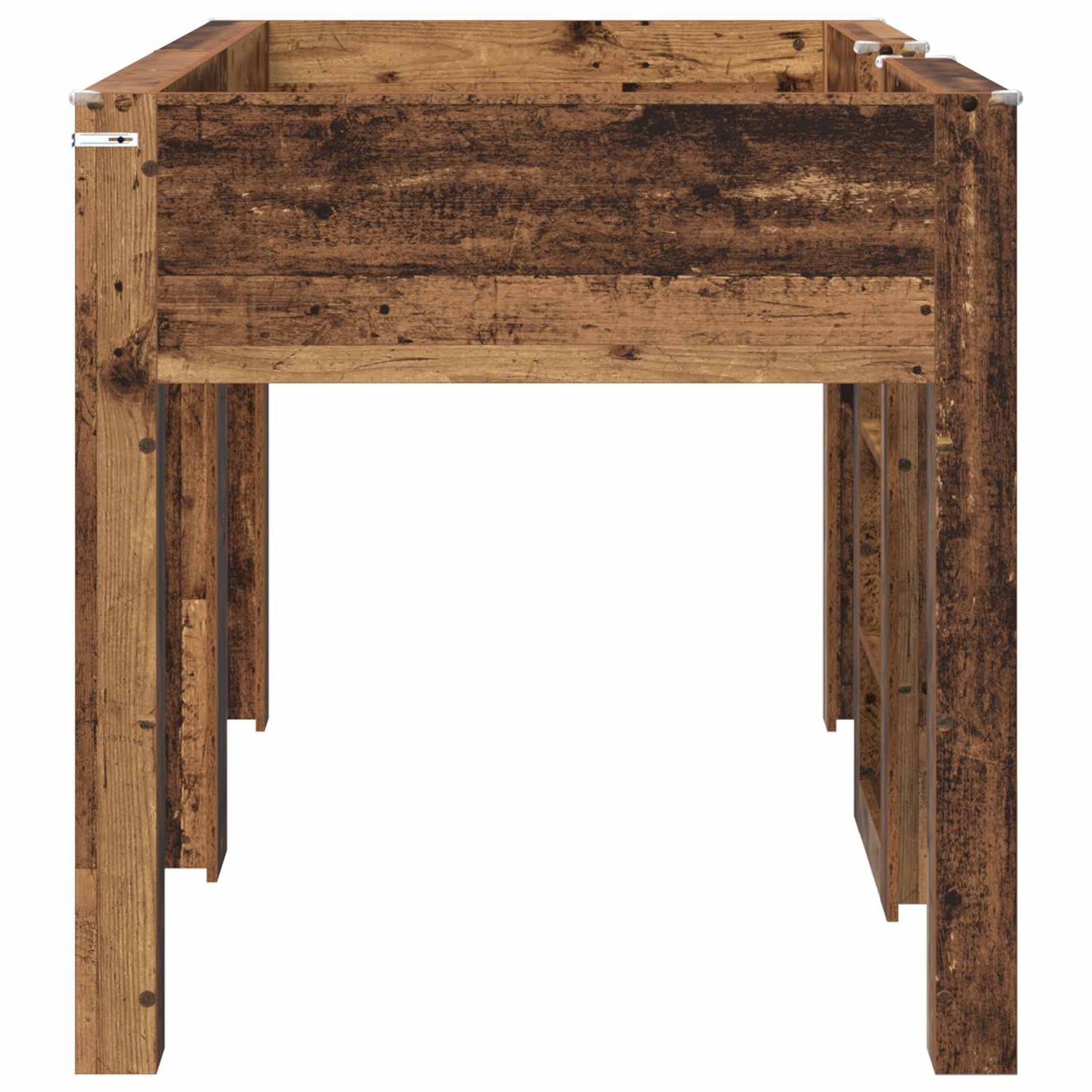 Bunk Bed voor Kinderen Oudhout 100 x 200 cm Bewerkt hout is nu te koop bij PeponiXL, paradijselijk wonen!