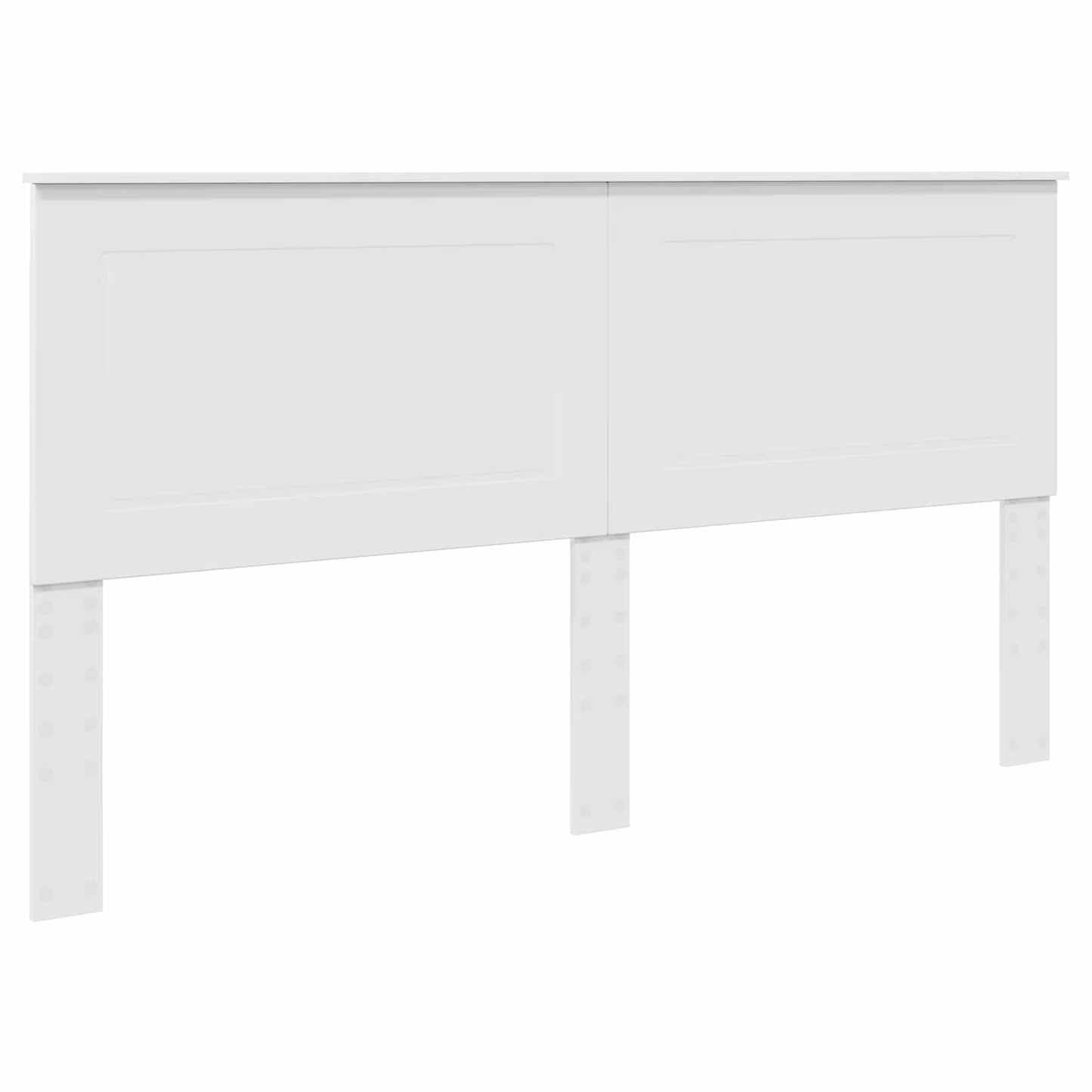 Opslag bed met hoofdeinde Wit 180 x 200 cm Bewerkt hout is nu te koop bij PeponiXL, paradijselijk wonen!
