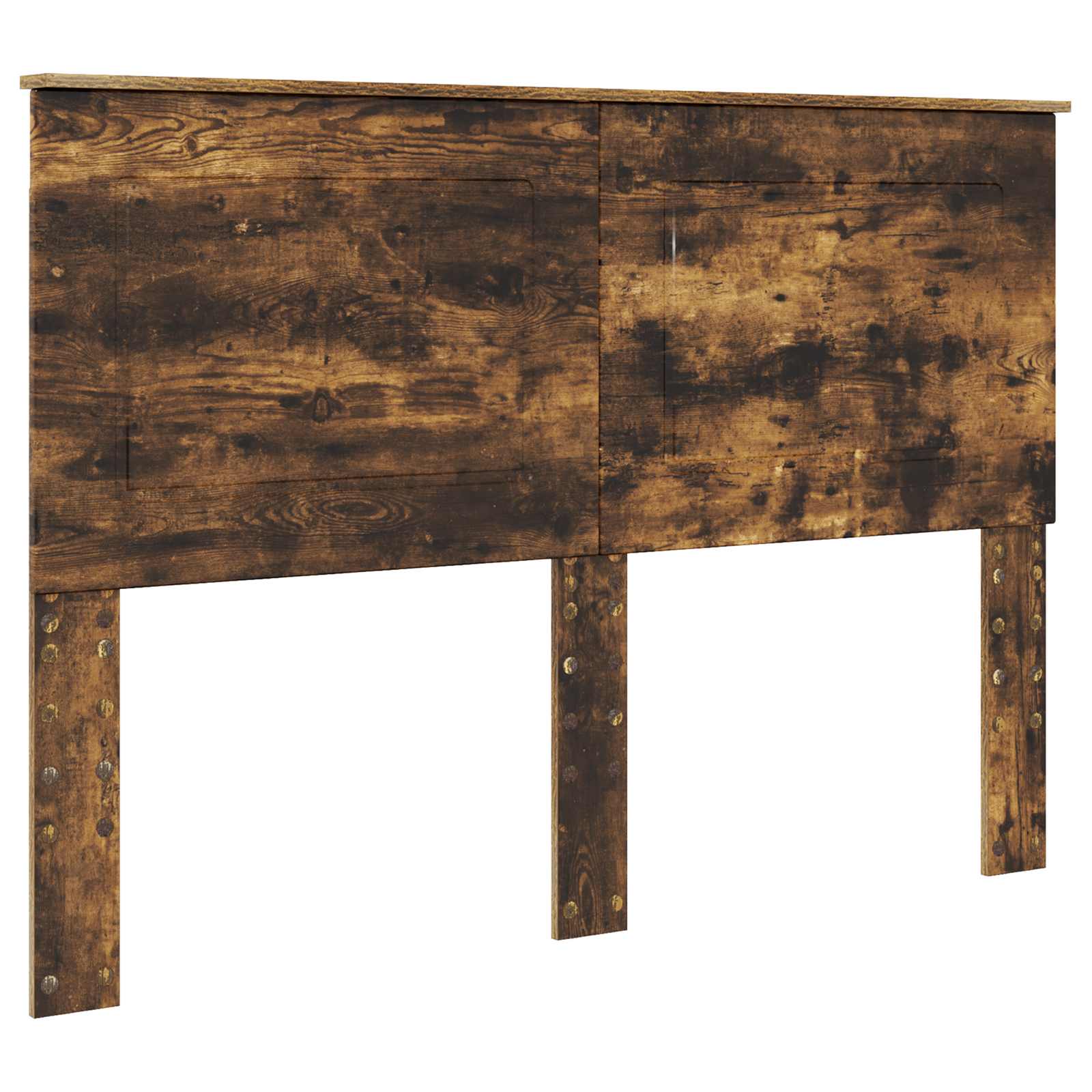 Opslag bed met lade Gerookt eiken 160 x 200 cm Bewerkt hout is nu te koop bij PeponiXL, paradijselijk wonen!