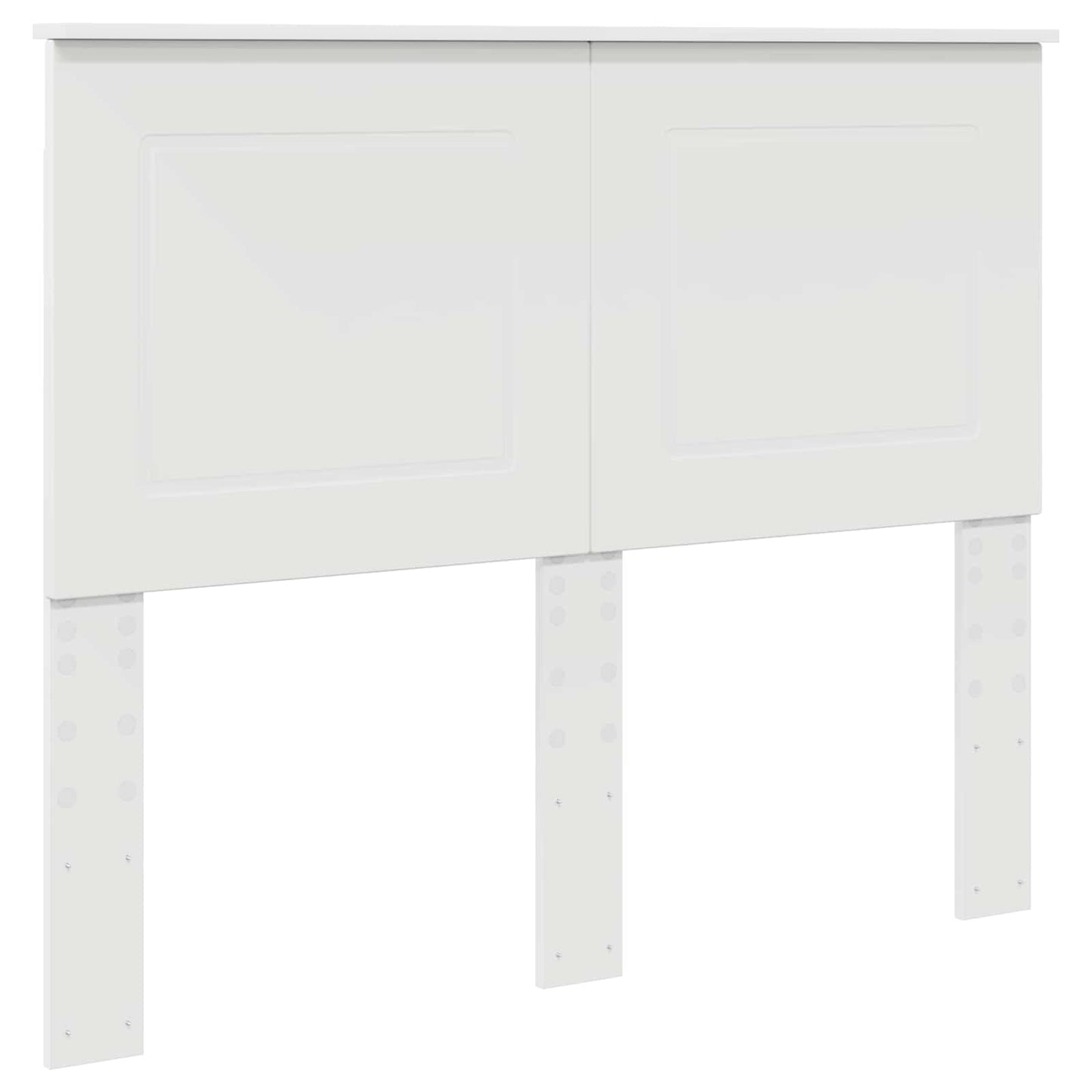Opslag bed met lade met opslag Wit 135 x 190 cm Bewerkt hout