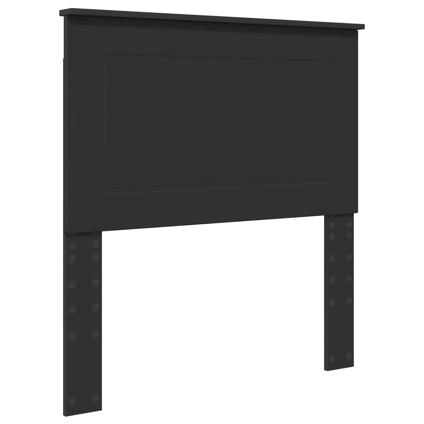 Bedframe met lade Zwart en Zilver 75 x 190 cm Bewerkt hout is nu te koop bij PeponiXL, paradijselijk wonen!