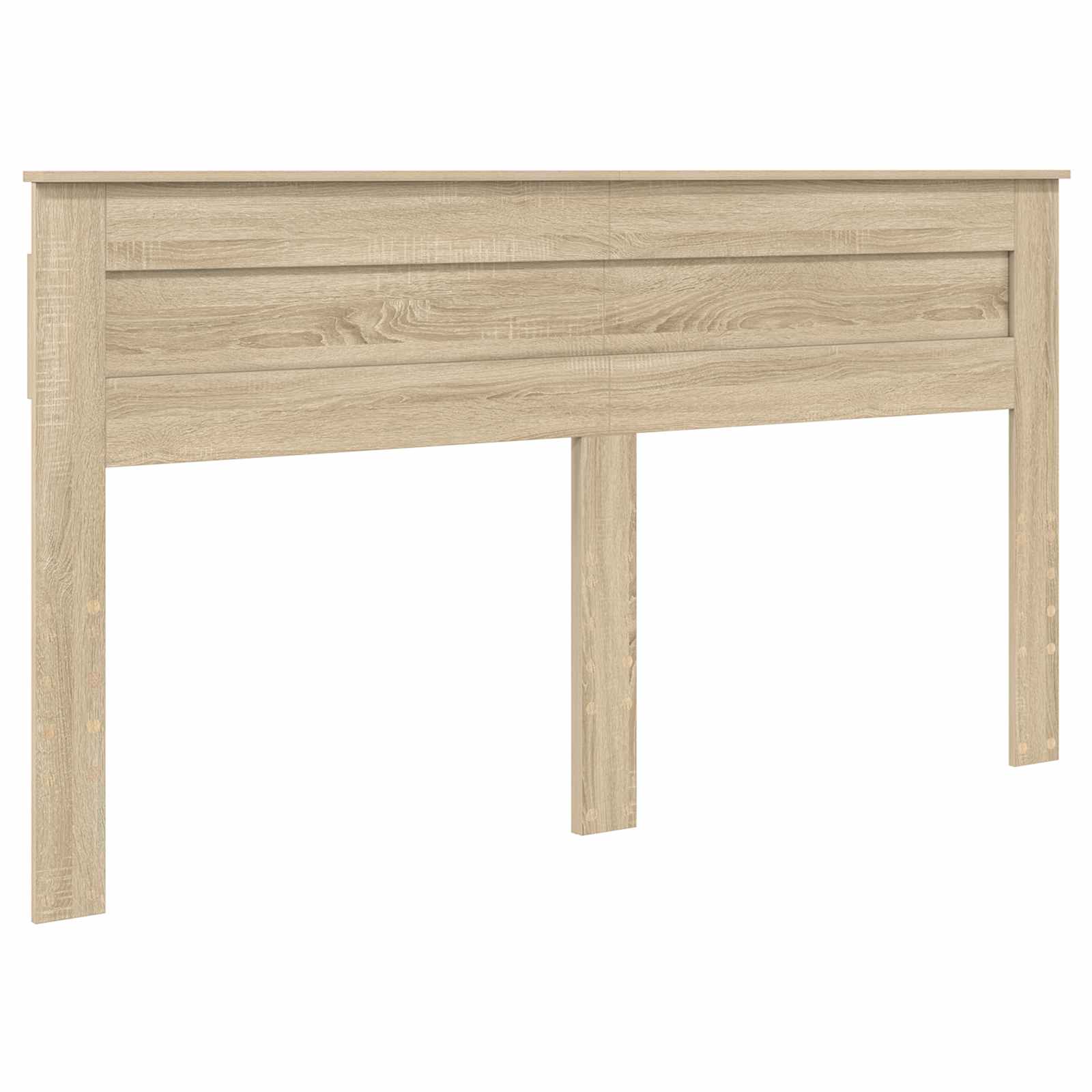 Bedframe met hoofdeinde Sonoma 200 x 200 cm Massief grenenhout is nu te koop bij PeponiXL, paradijselijk wonen!