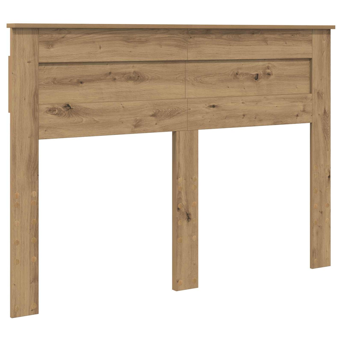 Bedframe Ambachtelijk eiken 140 x 190 cm Massief grenenhout is nu te koop bij PeponiXL, paradijselijk wonen!