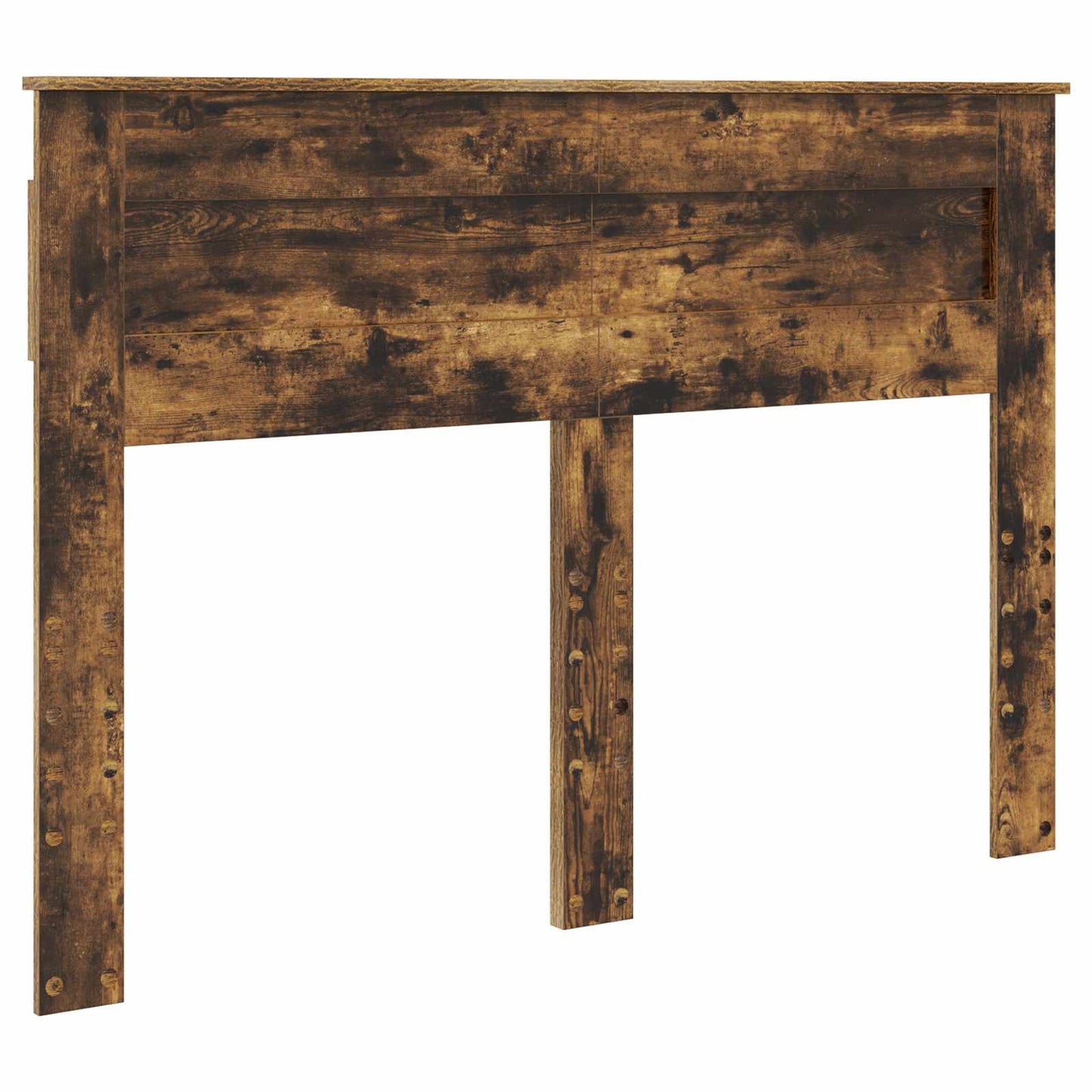 Bedframe Gerookt eiken 140 x 200 cm Massief grenenhout is nu te koop bij PeponiXL, paradijselijk wonen!