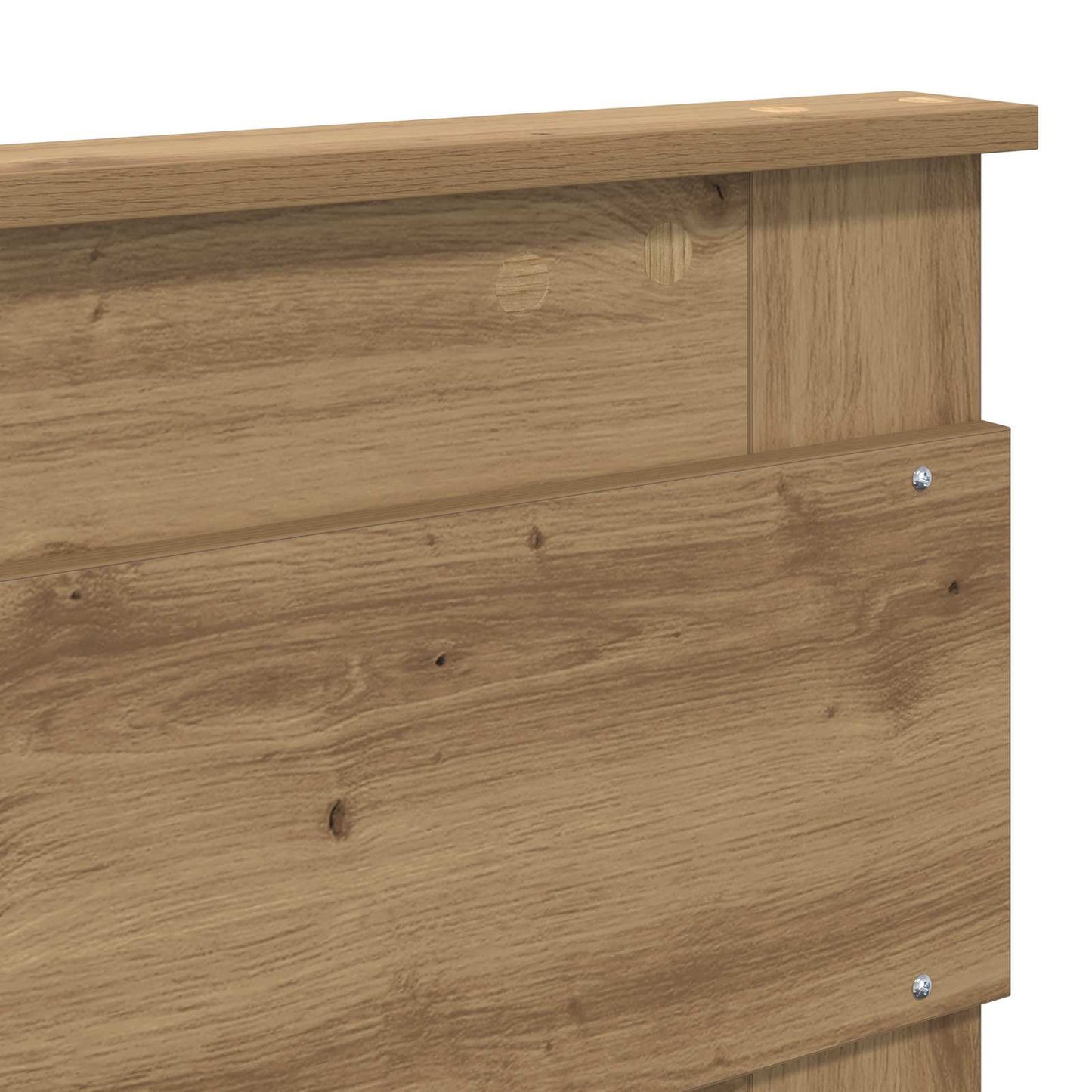Bedframe Ambachtelijk eiken 120 x 200 cm Massief grenenhout is nu te koop bij PeponiXL, paradijselijk wonen!