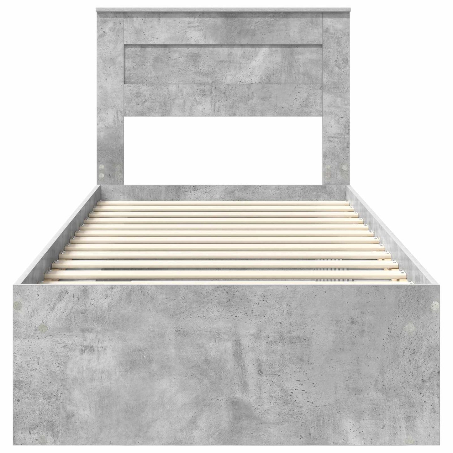 Bedframe Concerte Grijs 100 x 200 cm Massief grenenhout is nu te koop bij PeponiXL, paradijselijk wonen!