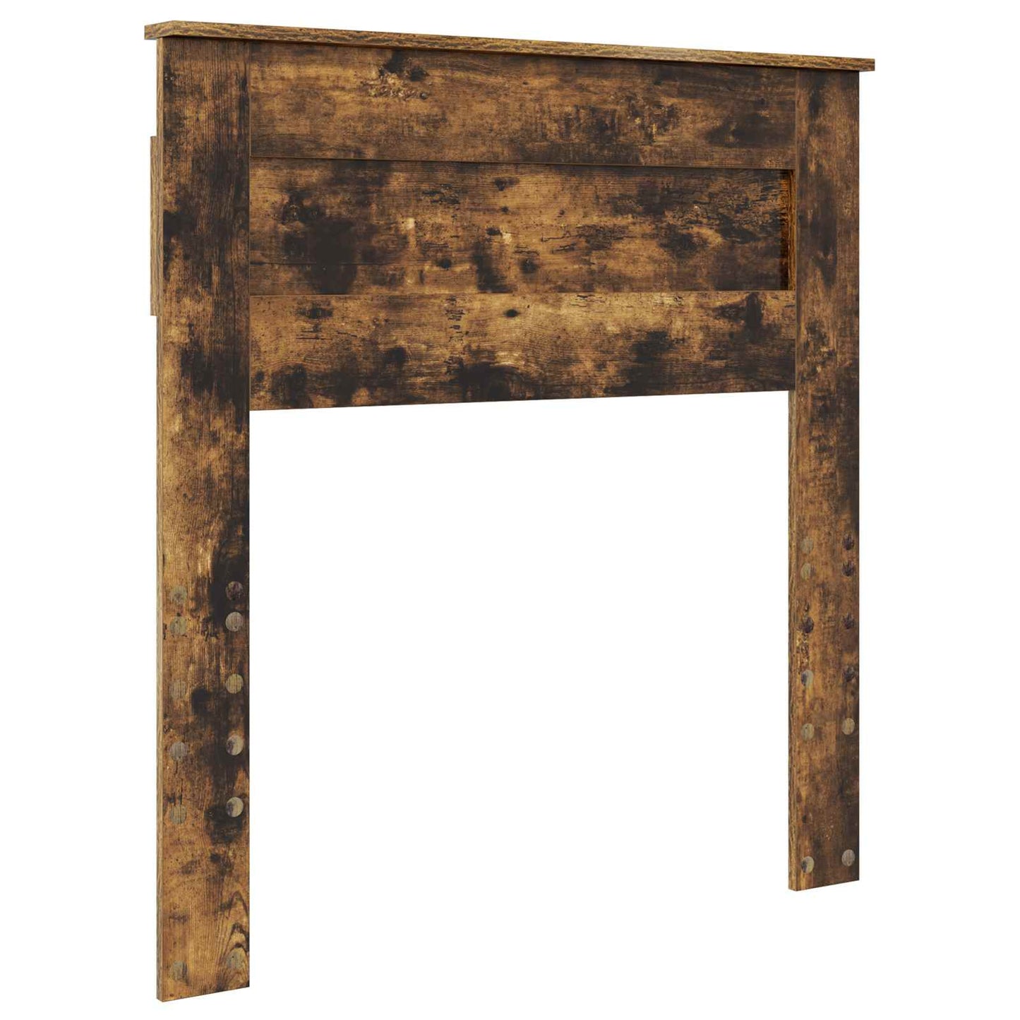Bedframe Gerookt eiken 75 x 190 cm Massief grenenhout is nu te koop bij PeponiXL, paradijselijk wonen!
