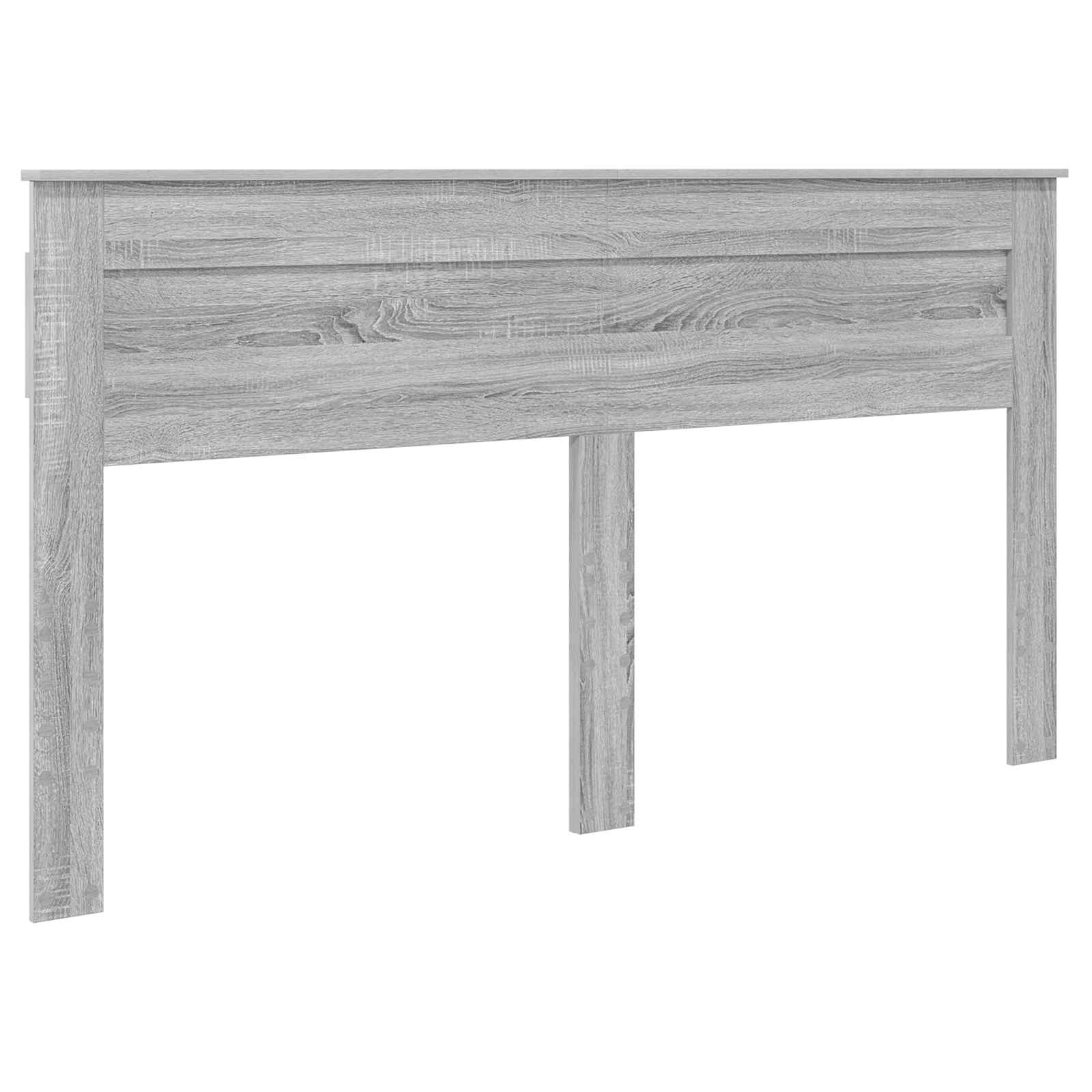 Bedframe met lade Grijs Sonoma 200 x 200 cm Ingenieurshout is nu te koop bij PeponiXL, paradijselijk wonen!