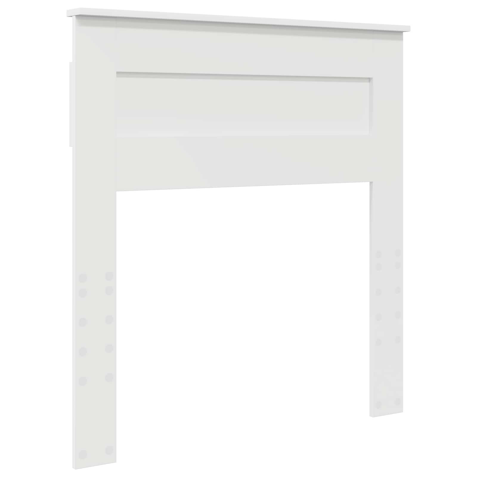 Bedframe met lade met hoofdeinde Wit 75 x 190 cm Ingenieurshout is nu te koop bij PeponiXL, paradijselijk wonen!