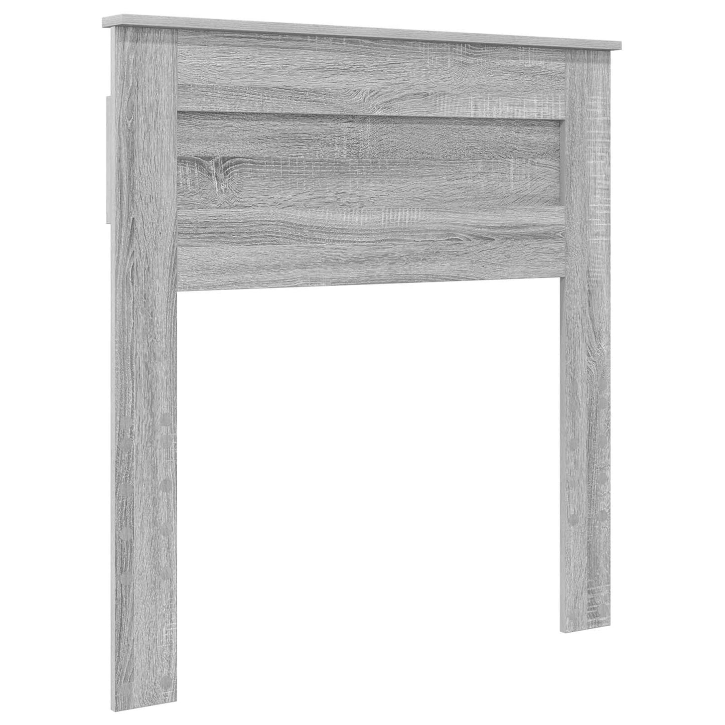 Opslag bed met lade Grijs Sonoma 100 x 200 cm Bewerkt hout is nu te koop bij PeponiXL, paradijselijk wonen!