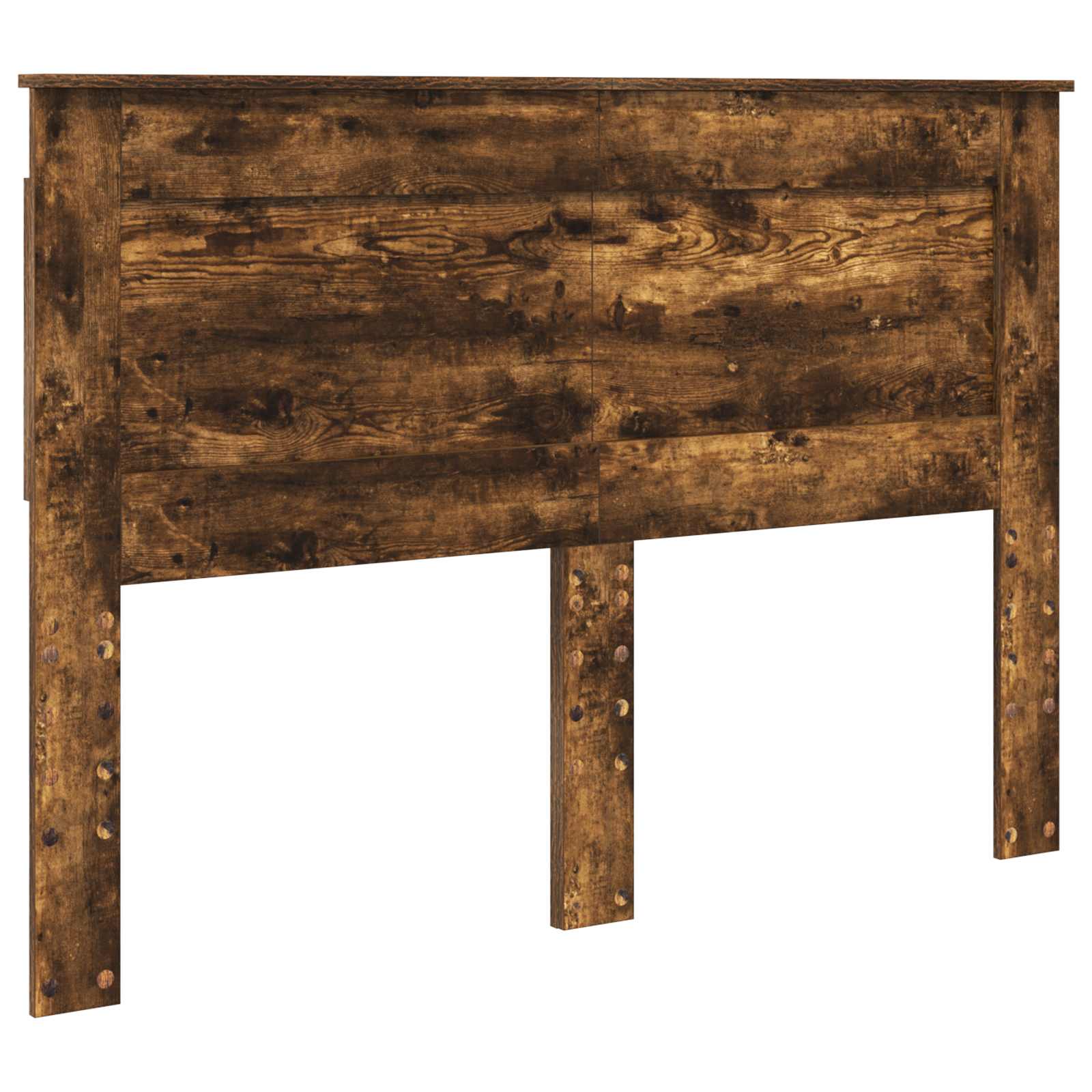 Bedframe met lade Gerookt eiken 150 x 200 cm Massief grenenhout is nu te koop bij PeponiXL, paradijselijk wonen!