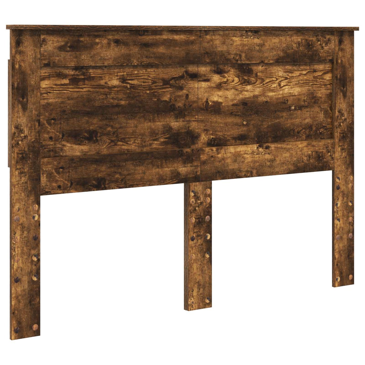 Bedframe Gerookt eiken 140 x 190 cm Massief grenenhout is nu te koop bij PeponiXL, paradijselijk wonen!