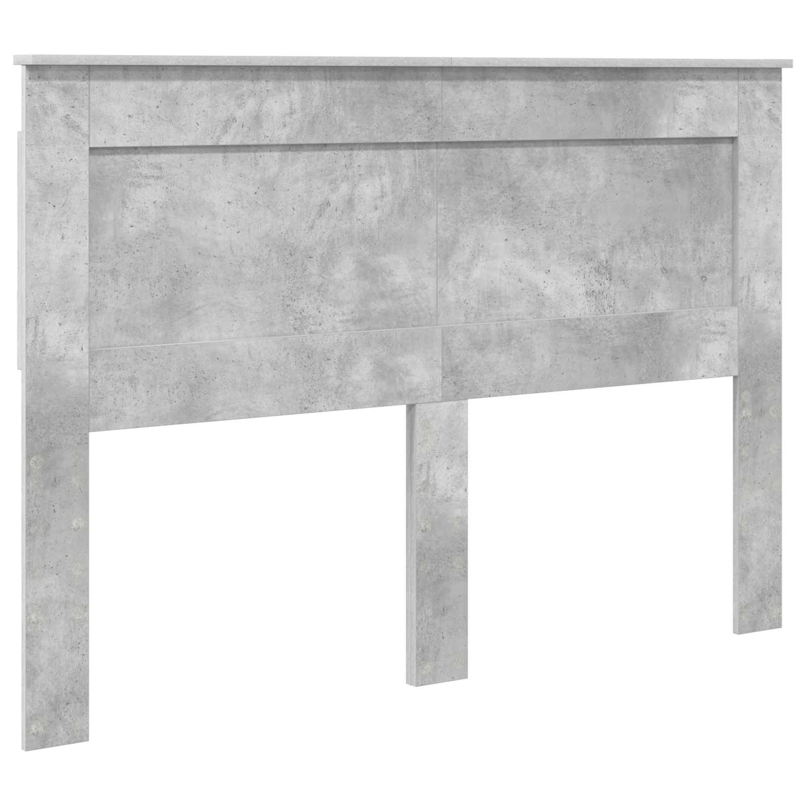 Bedframe met hoofdeinde Beton 140 x 200 cm Massief grenenhout is nu te koop bij PeponiXL, paradijselijk wonen!