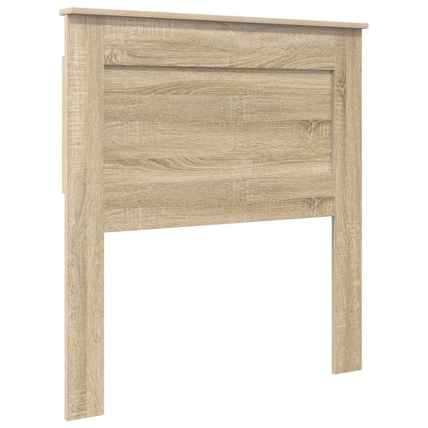 Opslag bed met hoofdeinde Sonoma Eiken 75 x 190 cm Bewerkt hout is nu te koop bij PeponiXL, paradijselijk wonen!