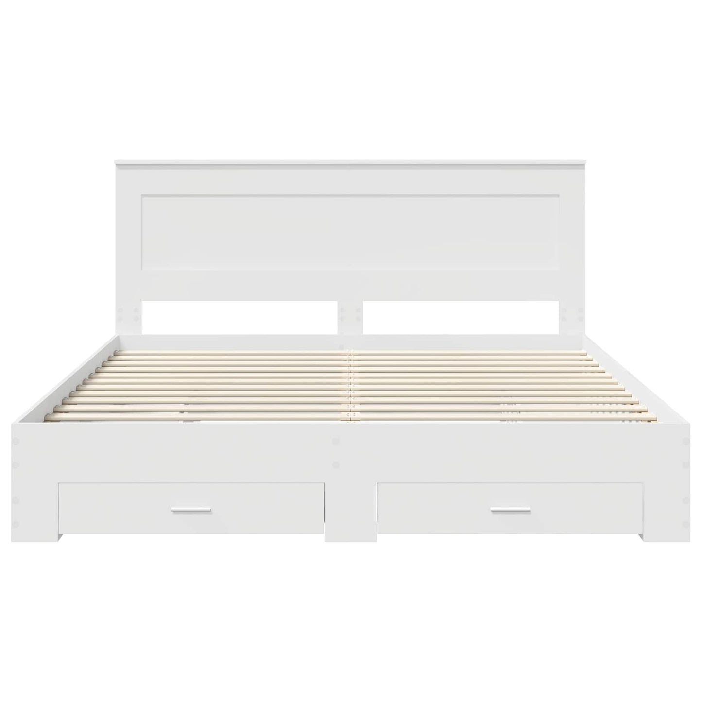 Bedframe met lade met hoofdeinde met opslag Bewerkt hout is nu te koop bij PeponiXL, paradijselijk wonen!