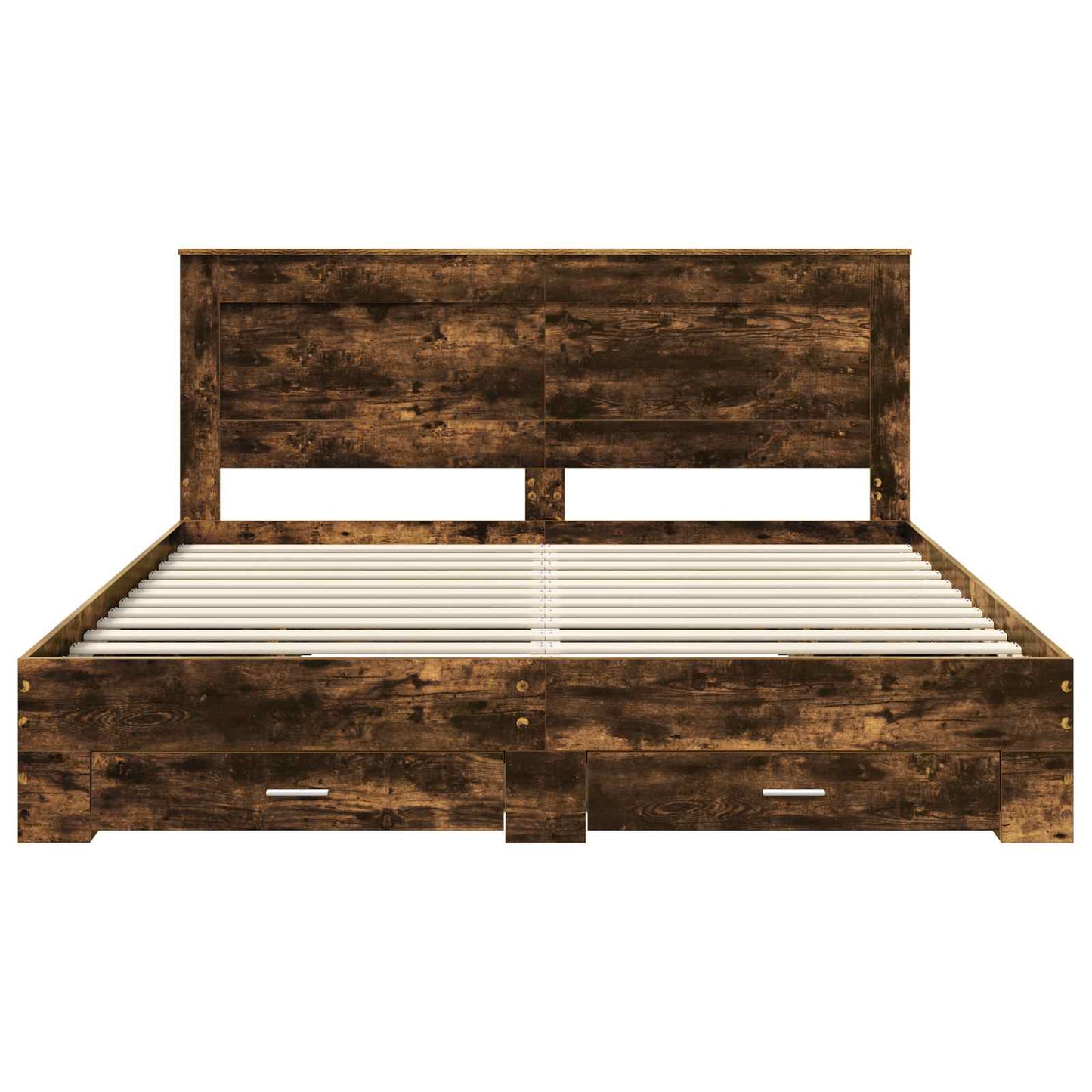 Bedframe met lade met hoofdeinde met opslag Bewerkt hout is nu te koop bij PeponiXL, paradijselijk wonen!