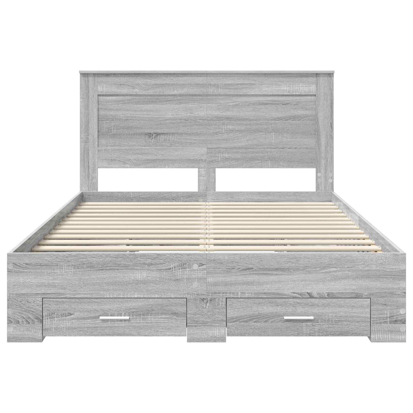 Bedframe met lade met hoofdeinde met opslag Bewerkt hout is nu te koop bij PeponiXL, paradijselijk wonen!
