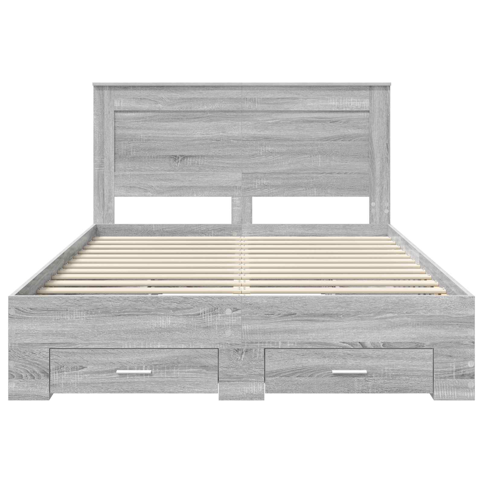 Bedframe met lade met hoofdeinde met opslag Bewerkt hout is nu te koop bij PeponiXL, paradijselijk wonen!