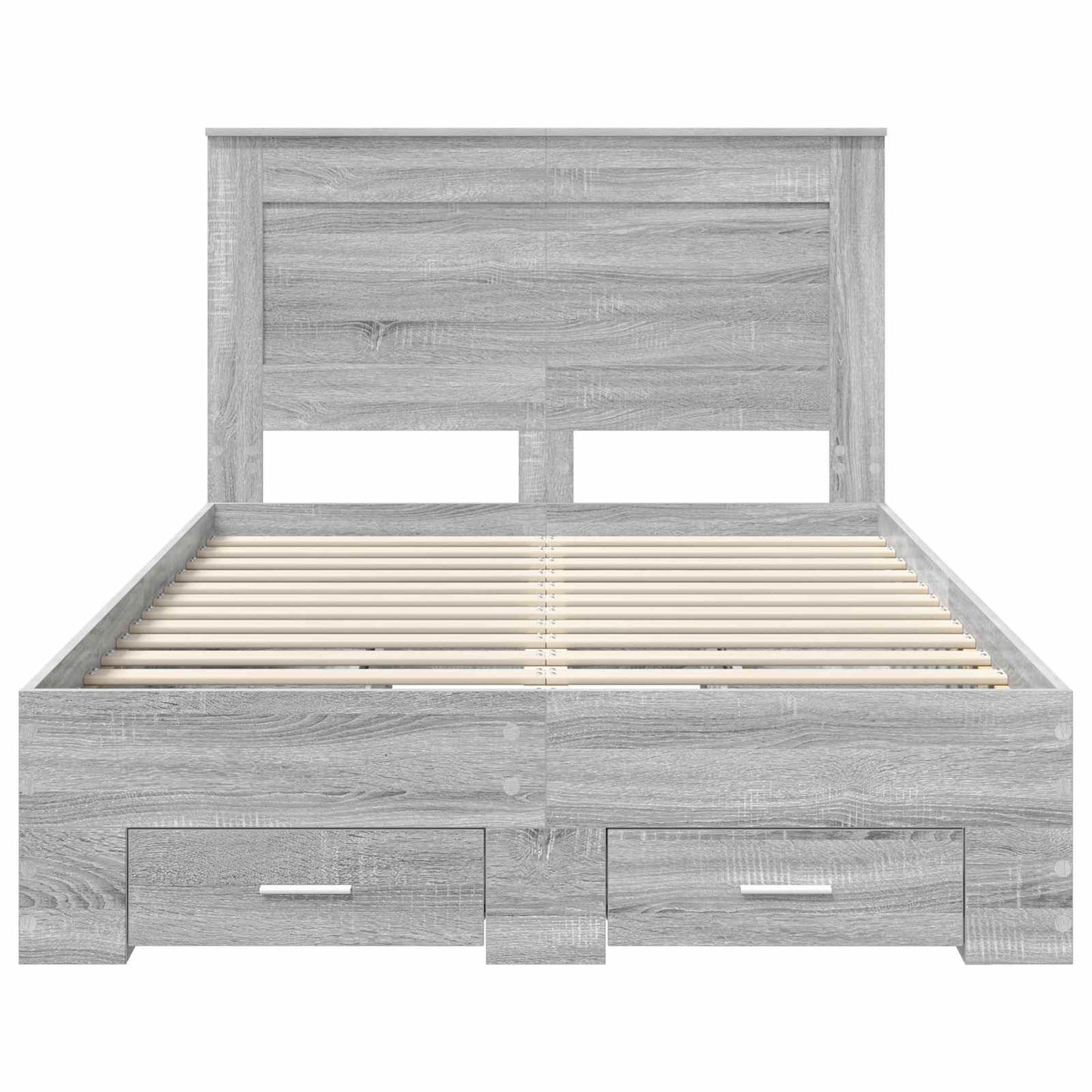 Bedframe met lade met hoofdeinde met opslag Bewerkt hout is nu te koop bij PeponiXL, paradijselijk wonen!