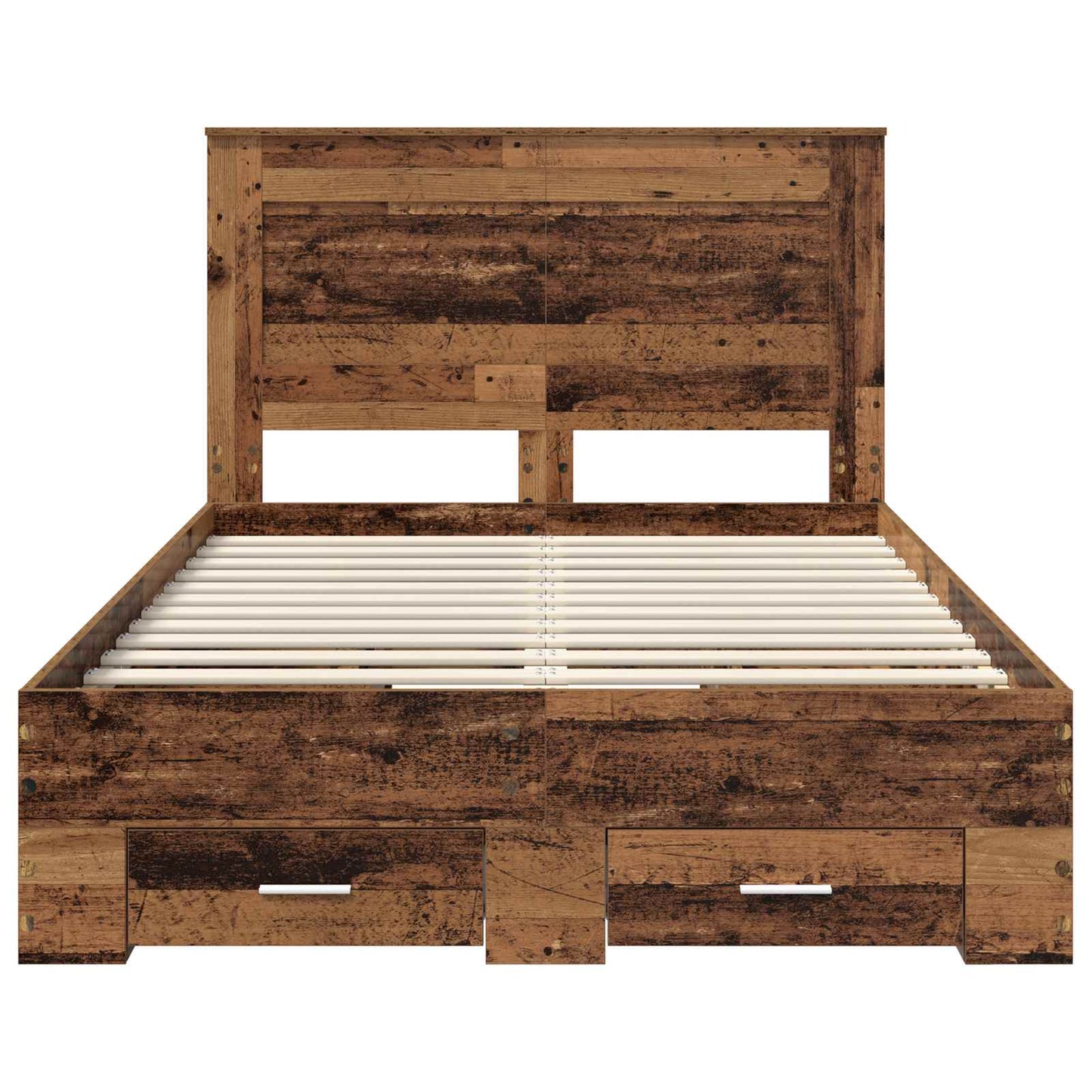Bedframe met lade met hoofdeinde met opslag Bewerkt hout is nu te koop bij PeponiXL, paradijselijk wonen!